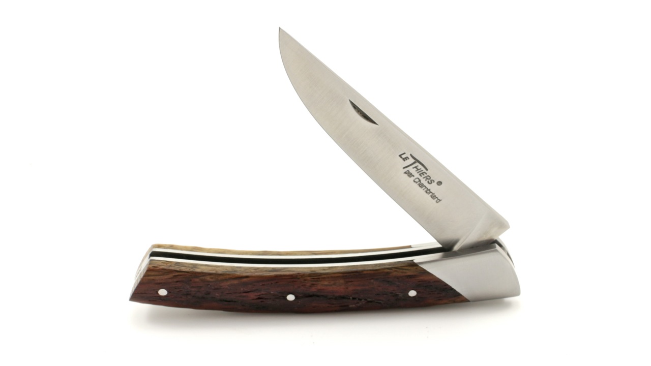 Chambriard Thiers knife St. Émilion old wine barrel