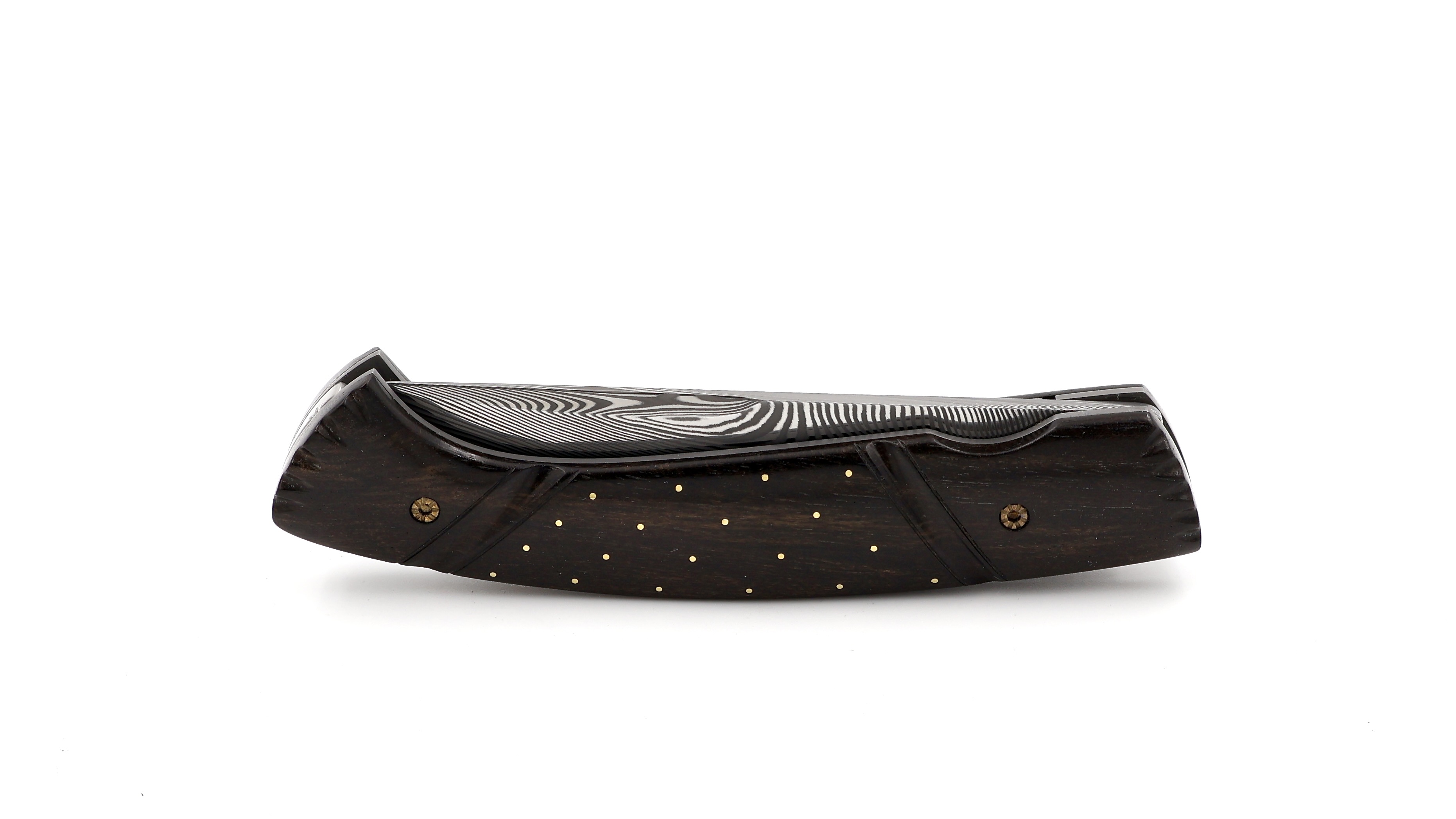 MANU LAPLACE 1515 INUIT CLOUTÉ Ebenholz Damast