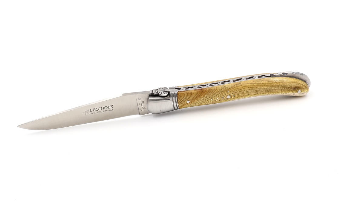 Fontenille Pataud Laguiole NATURE pistachio wood 12 cm