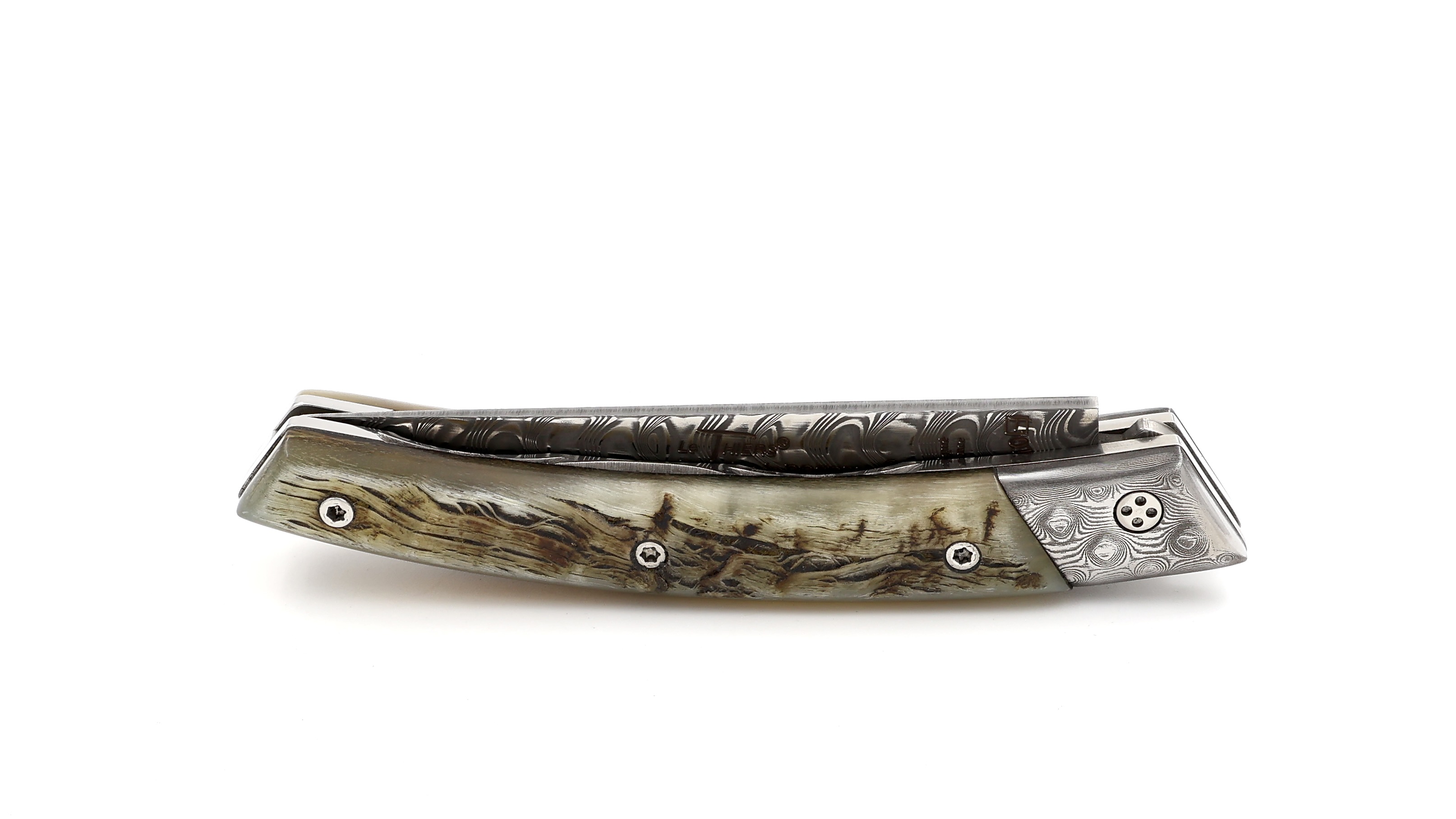 Claude DOZORME Thiers RLT Widderhorn Damastbacken Damastklinge 