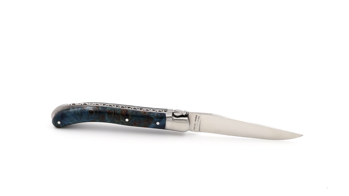 Fontenille Pataud Laguiole Le POCKET poplar burl wood 10,5 cm