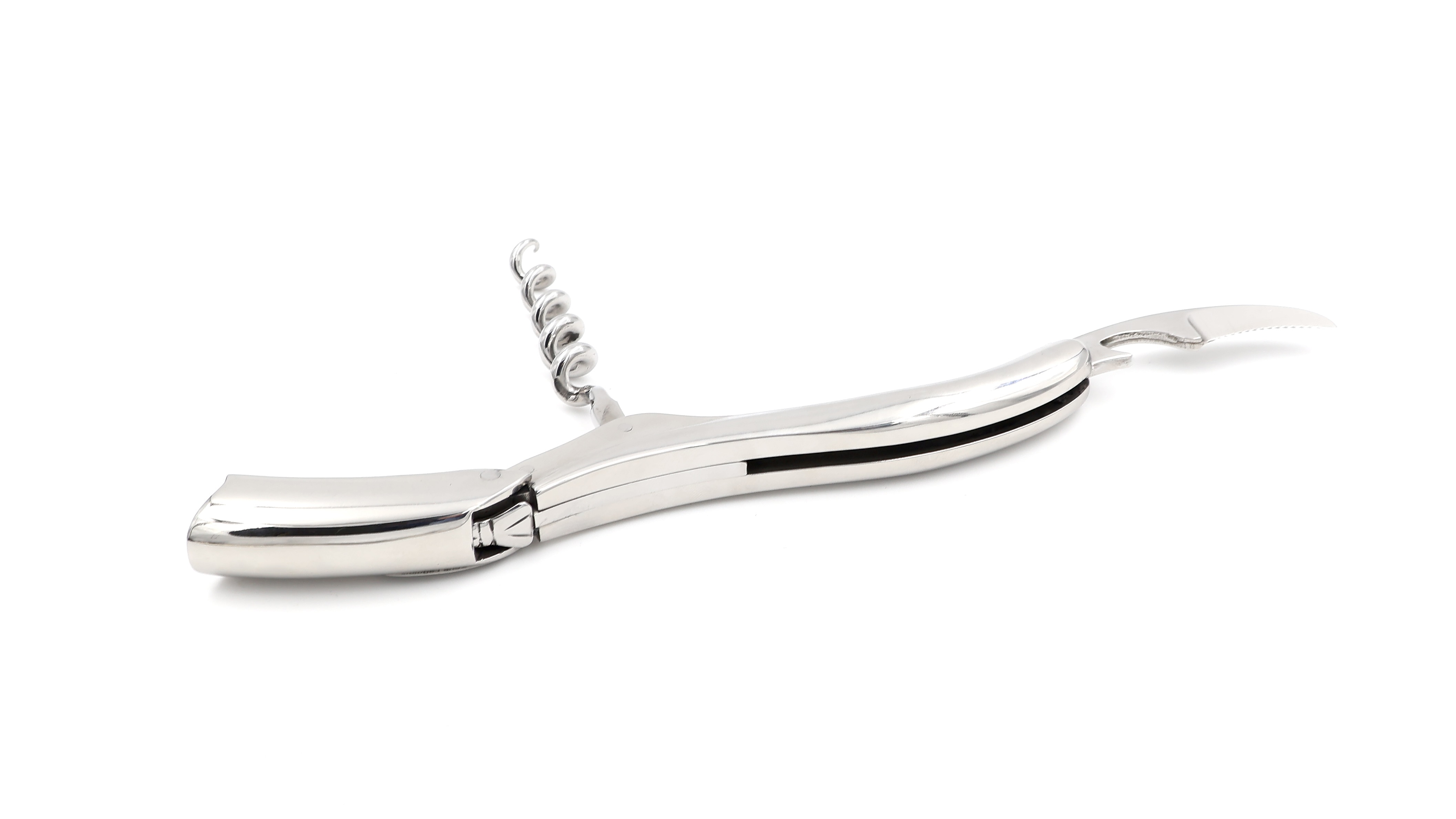 Laguiole en Aubrac Laguiole Sommelier knife stainless steel shiny