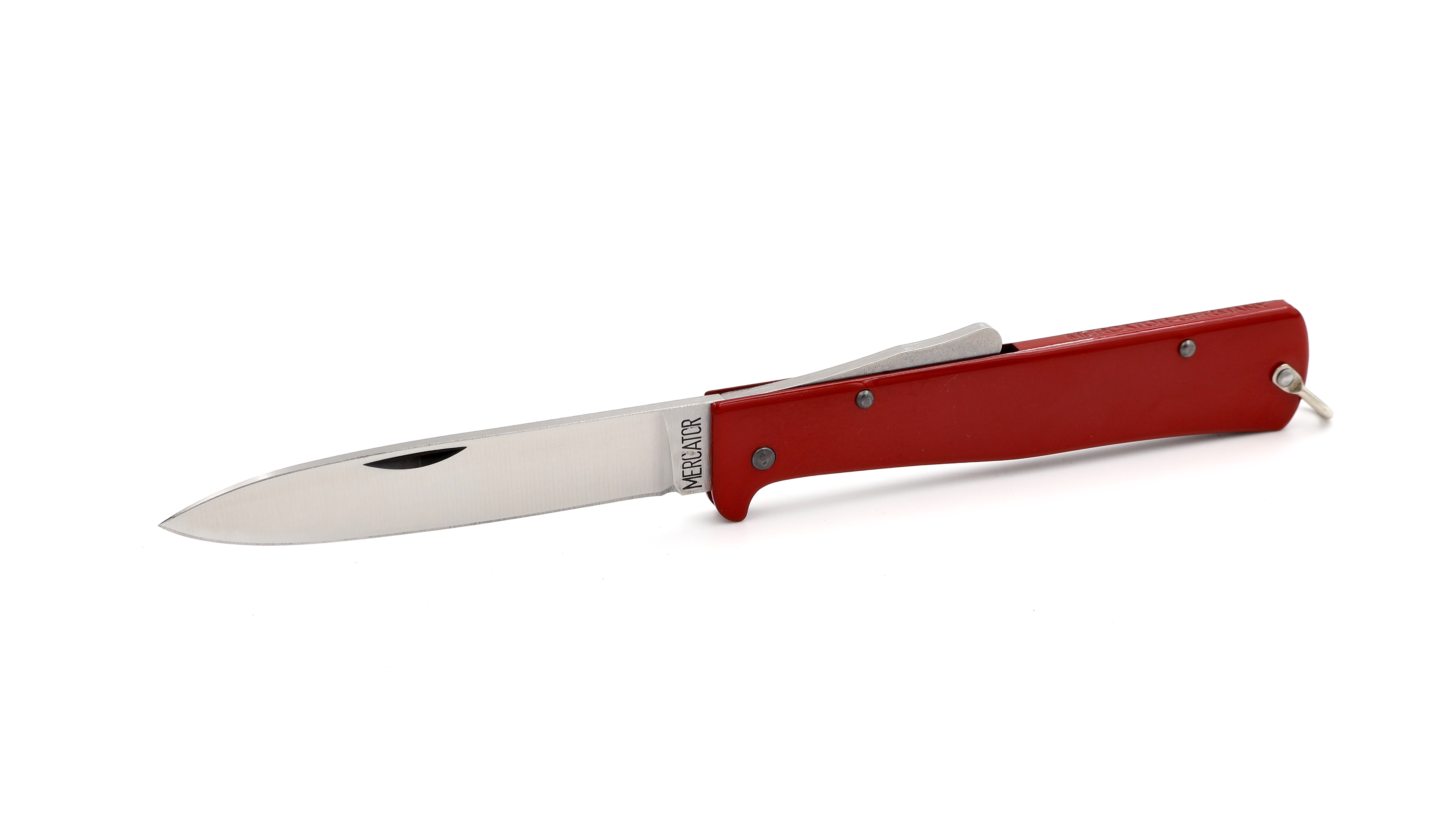 OTTER MERCATOR Messer rot Carbon