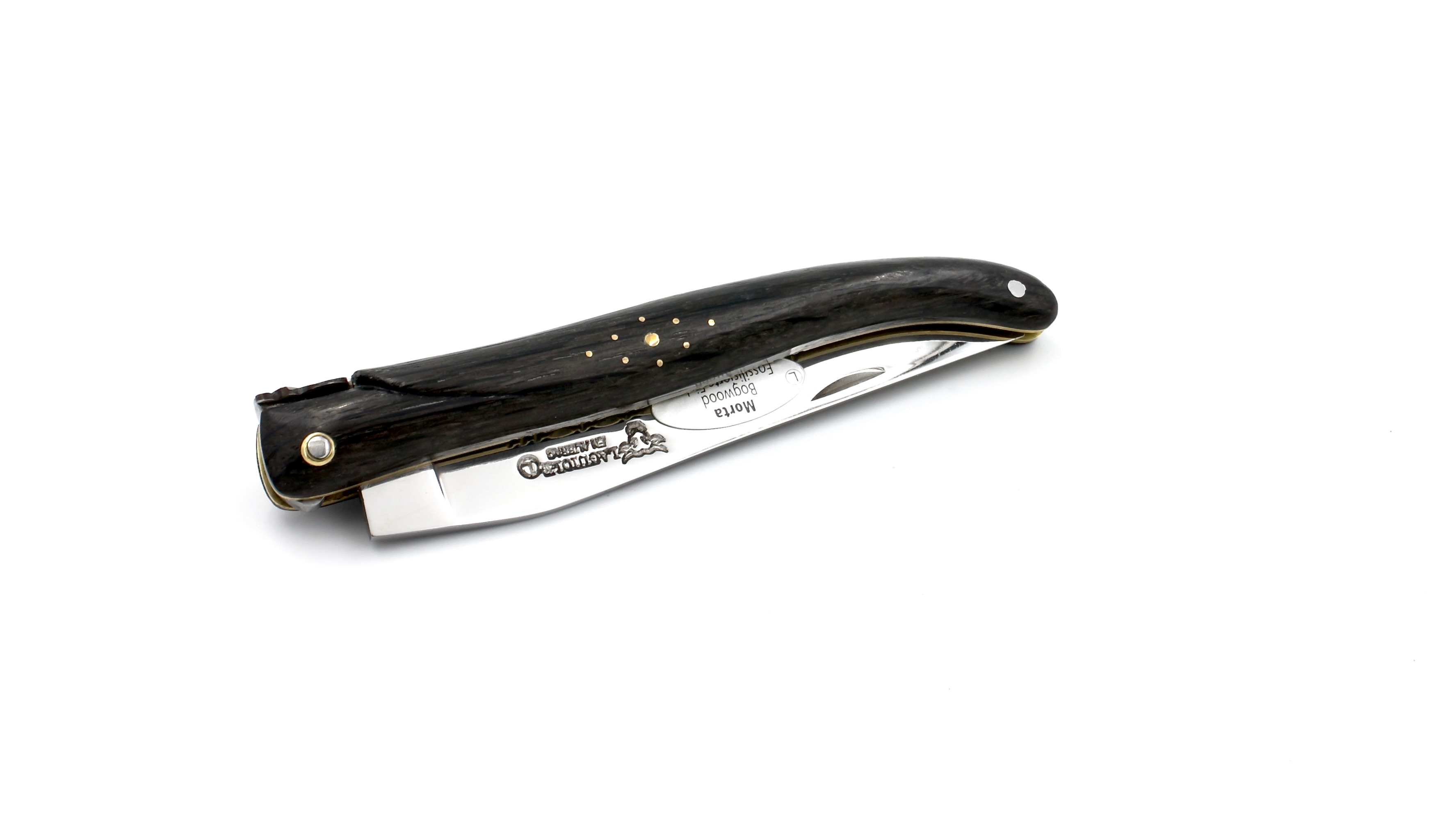 Laguiole en Aubrac Modell ECLIPSE Mooreiche 12 cm  Laguiole en Aubrac Modell ECLIPSE Mooreiche 12 cm