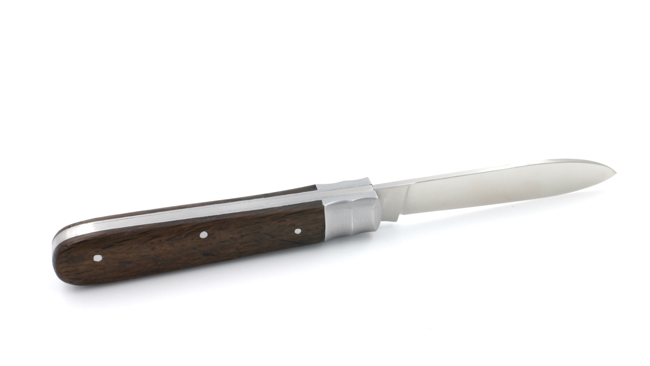 169R-4 OTTER Taschenmesser Drei Nieten Räuchereiche