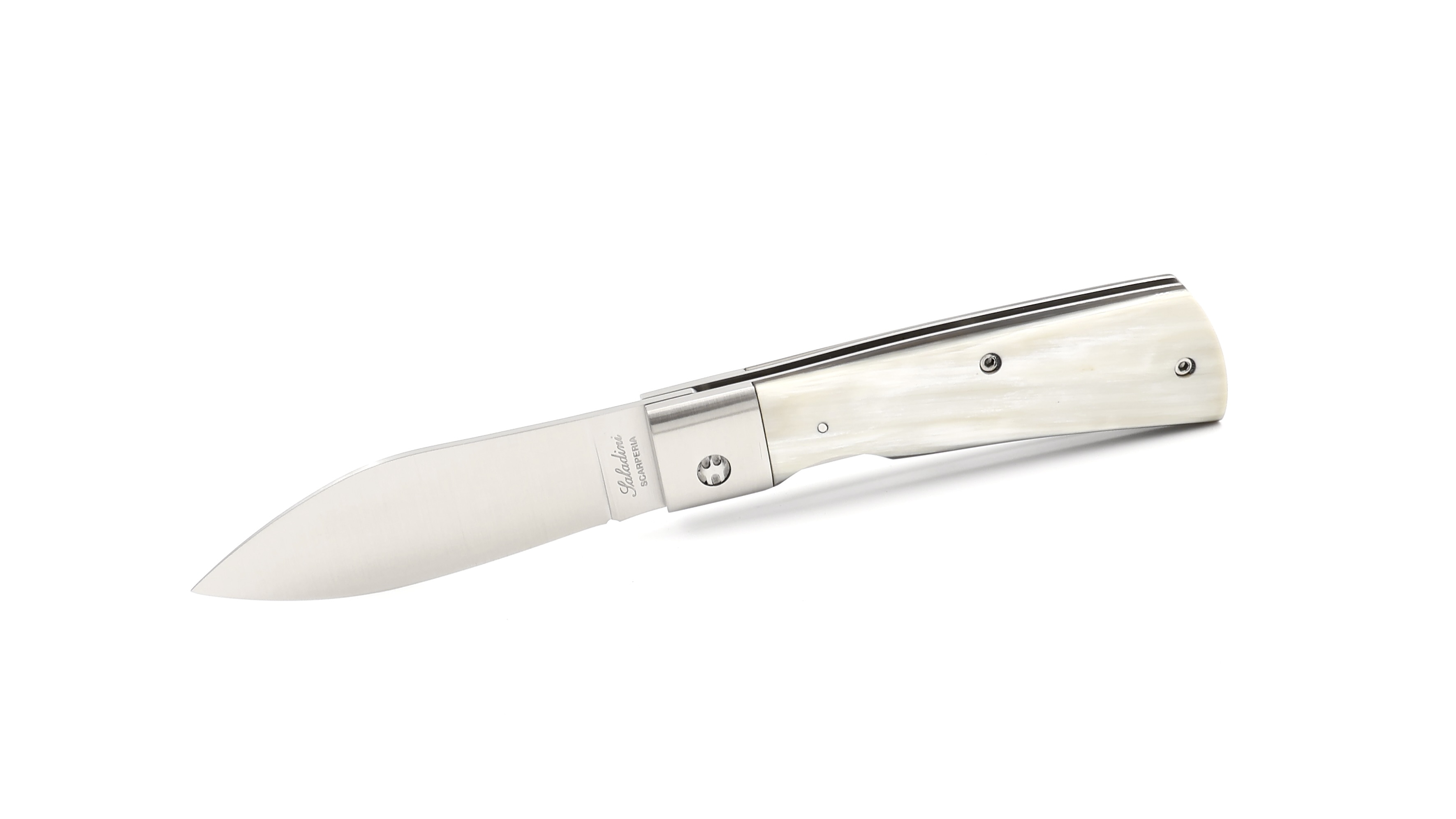 Saladini MUGGELANO Linerlock Ochshorn