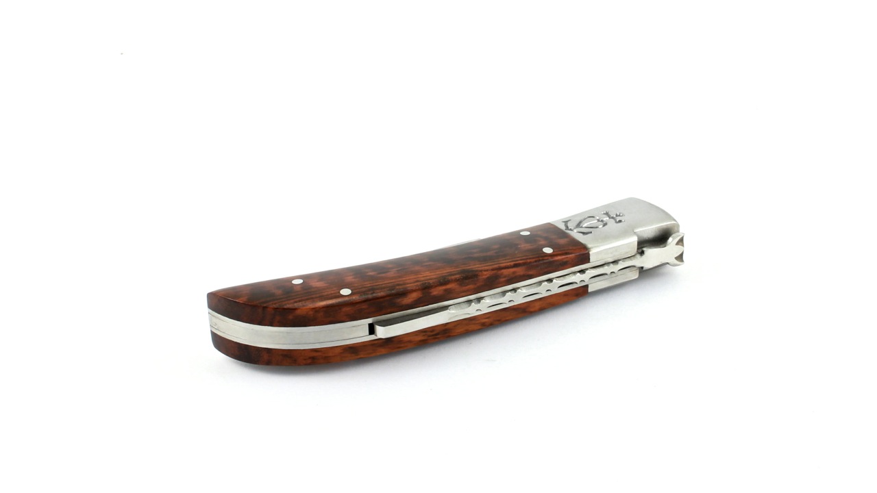 Le Camarguais knife snakewood 12 cm