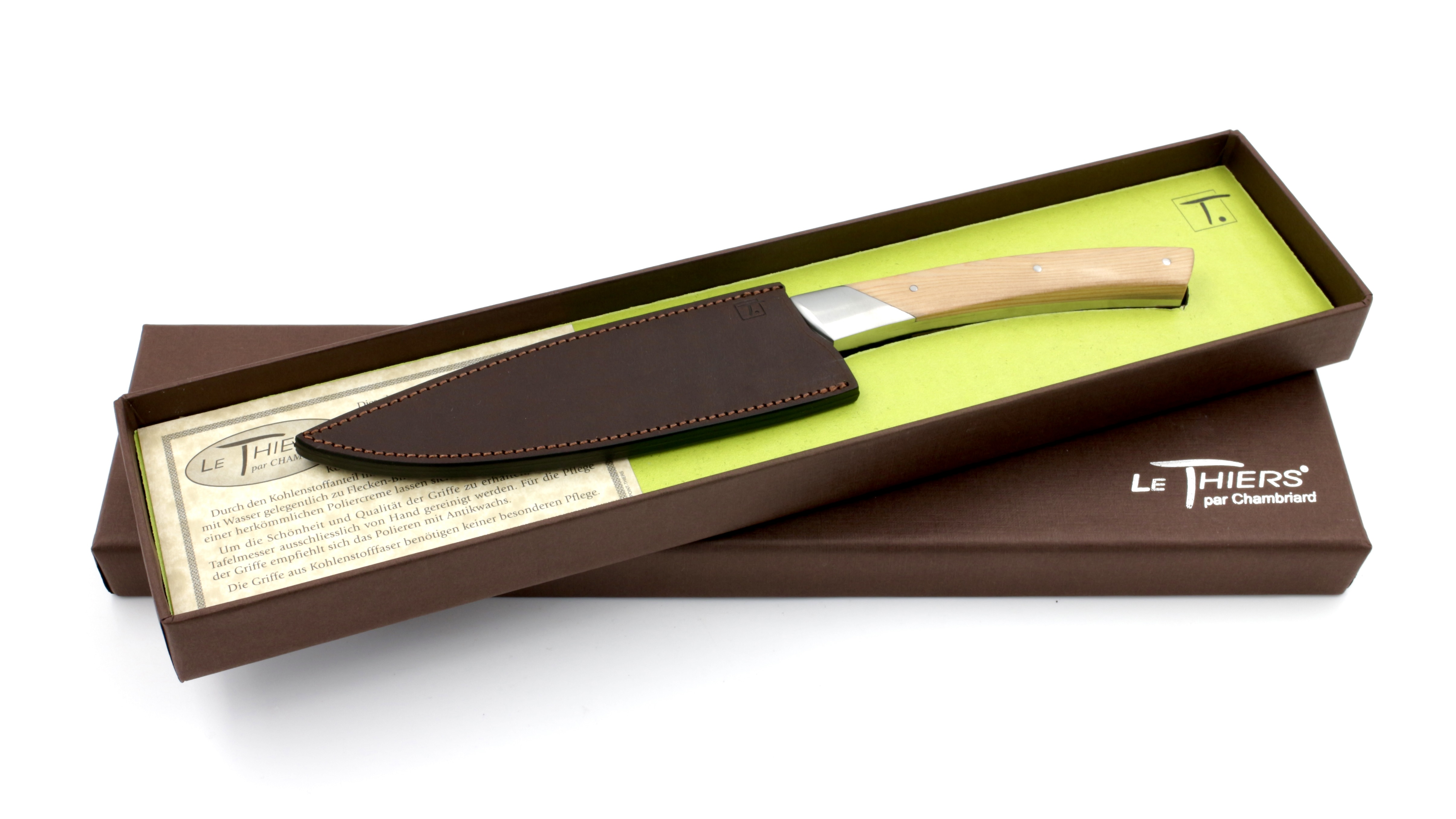 6C3E192E-3F8B-482E-8D53-8221F4ED1AE3_1_201_a Chambriard Thiers Zubereitungsmesser 13 cm TG6 Wacholder Grands Gourmets
