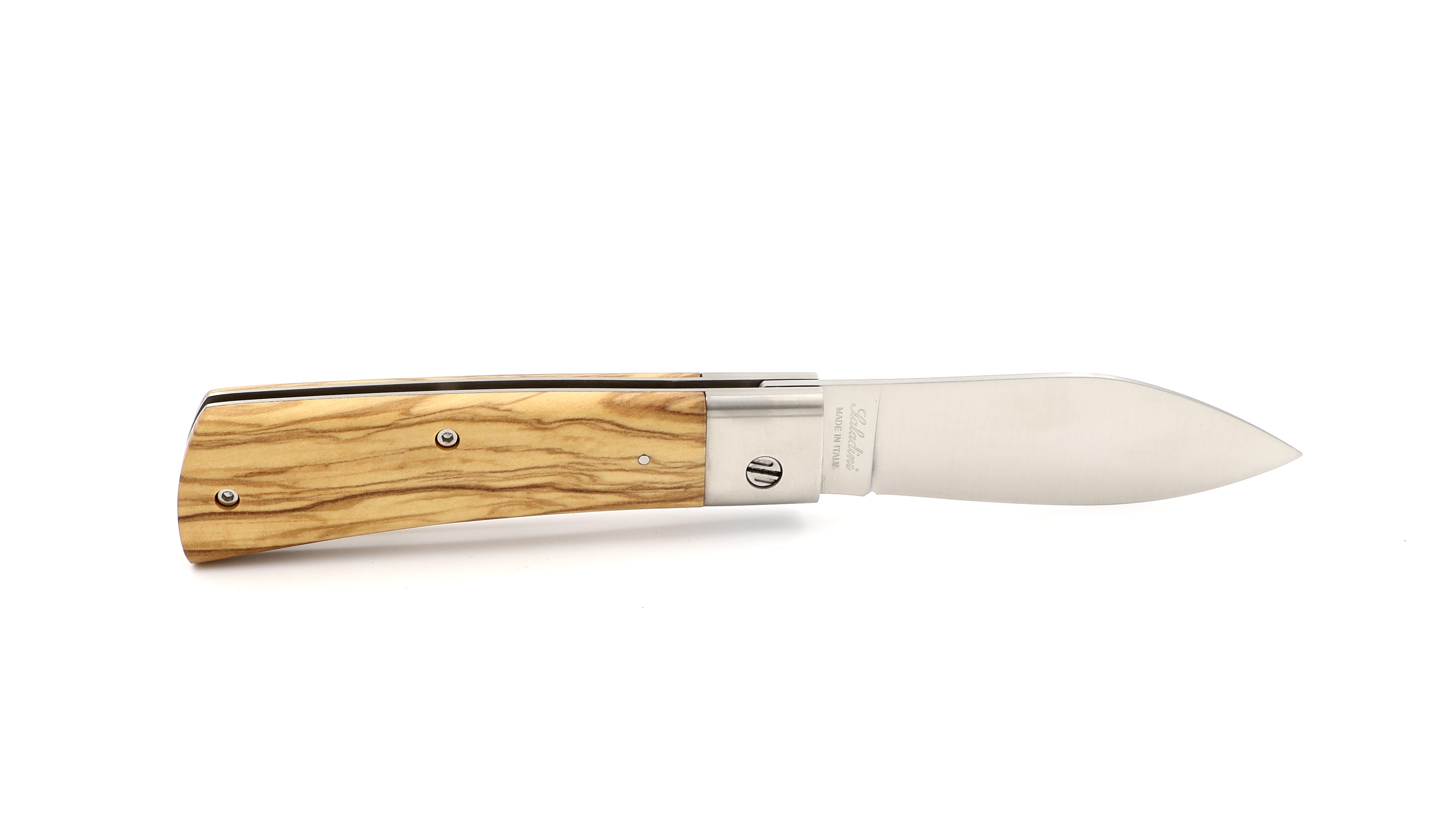 Saladini knife MUGELLANO linerlock olive wood