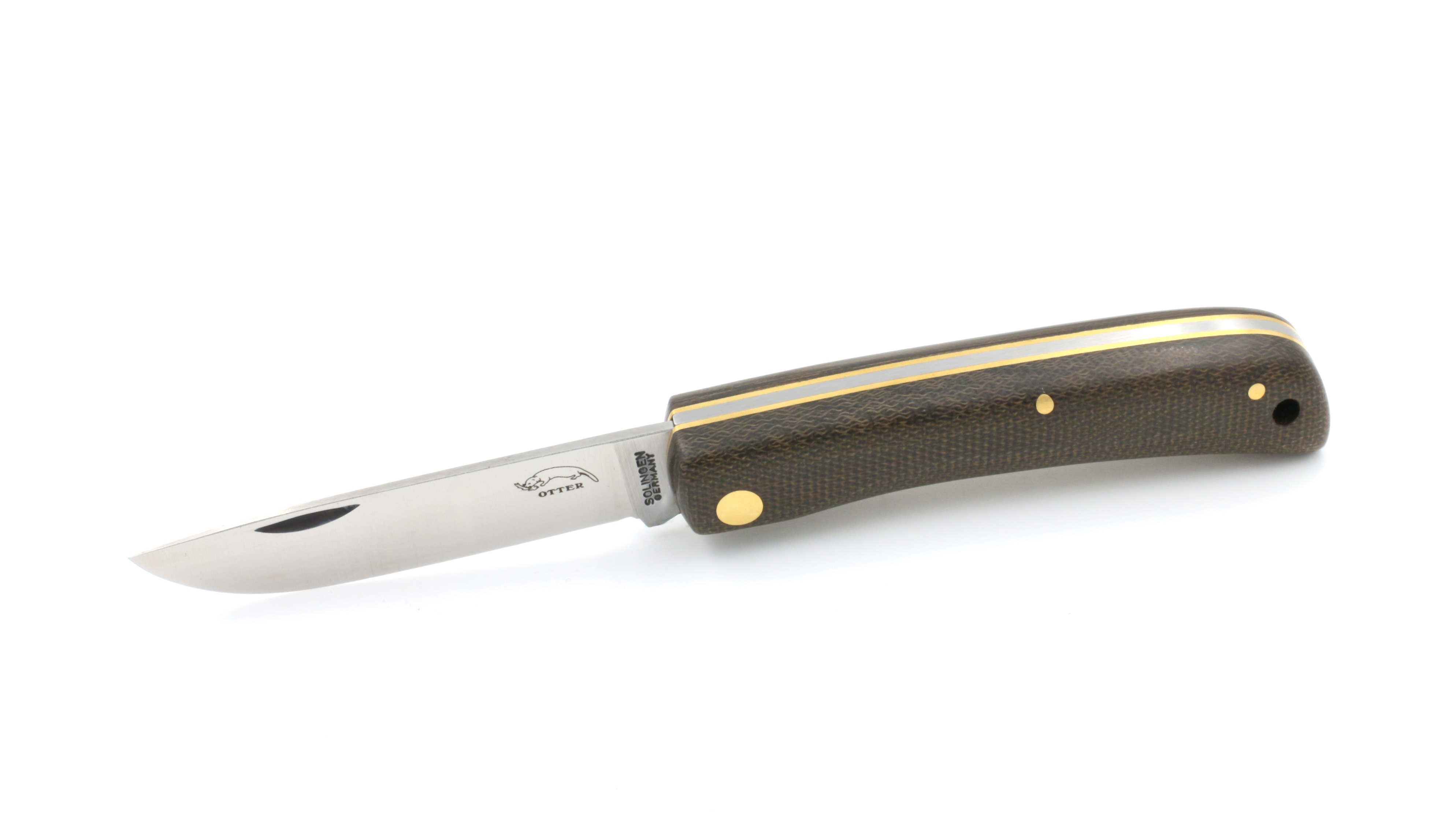 OTTER Hippekniep klein Leinen Micarta OTTER Hippekniep klein Leinen Micarta