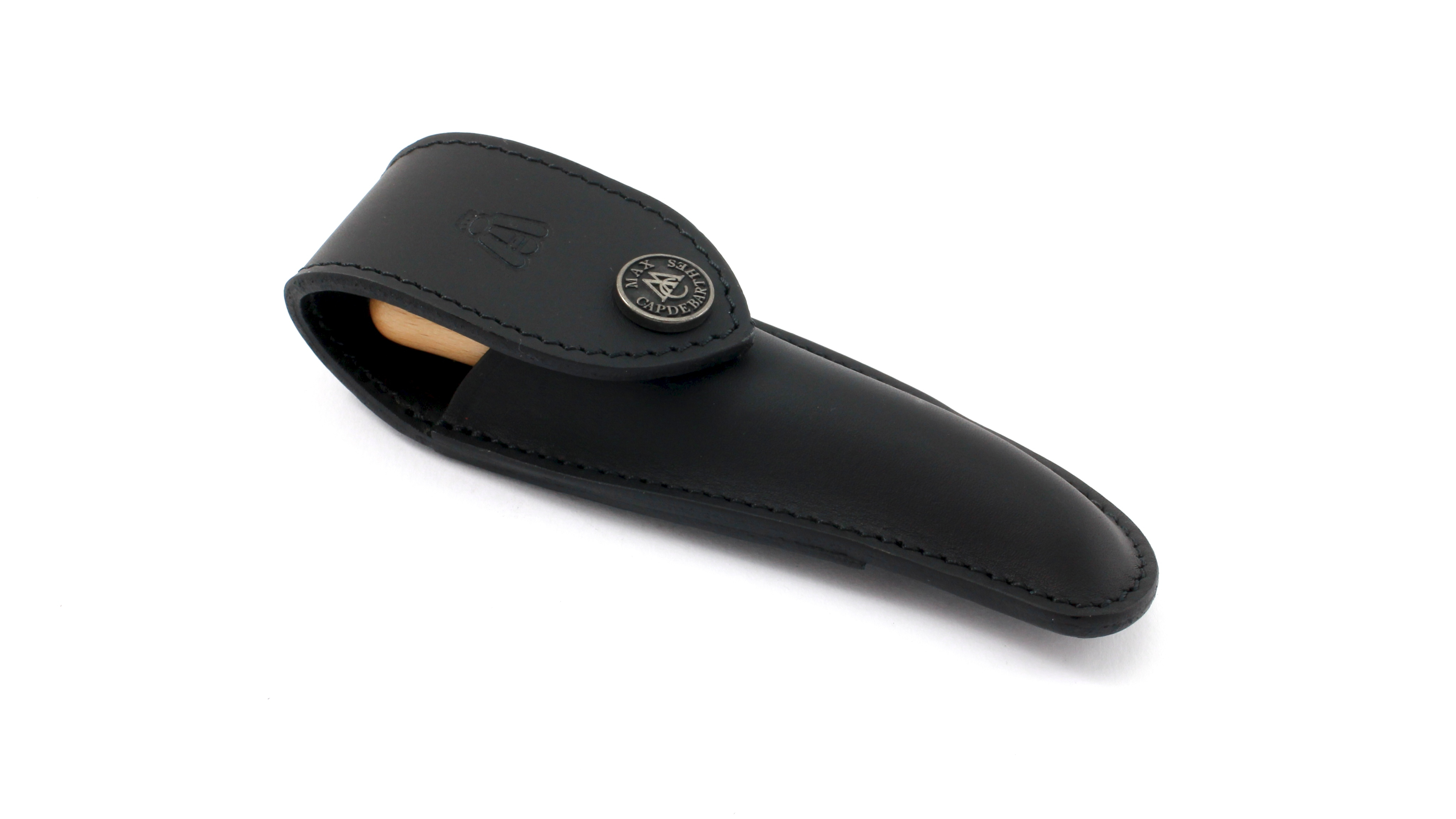 Laguiole-Nature-PM-noir MAX CAPDEBARTHES Laguiole Gürteletui NATURE 11-13 cm