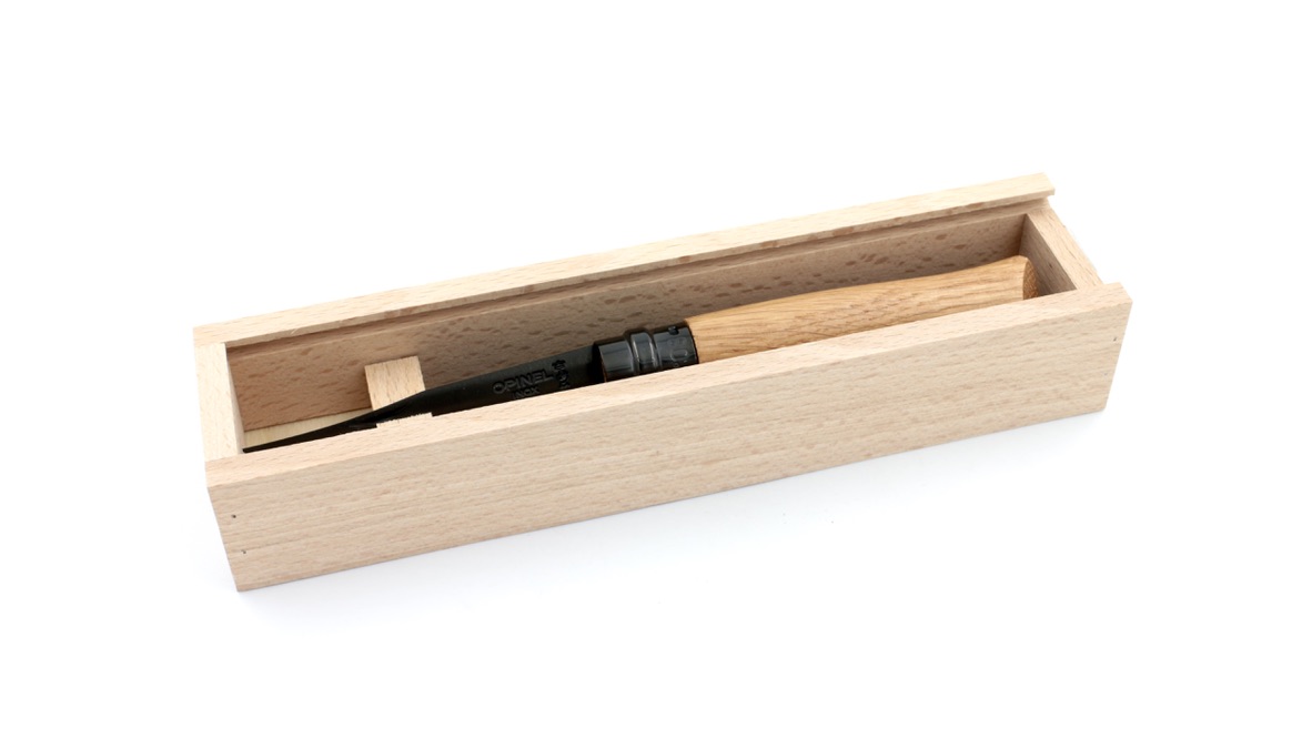 OPINEL Messer No.8 Eiche Black Edition OPINEL Messer No.8 Eiche Black Edition