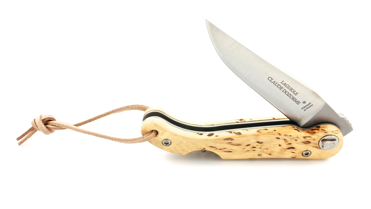 Dozorme-Baroudeur-Birke-Kork-4 Claude DOZORME Laguiole BAROUDEUR birchwood with corkscrew