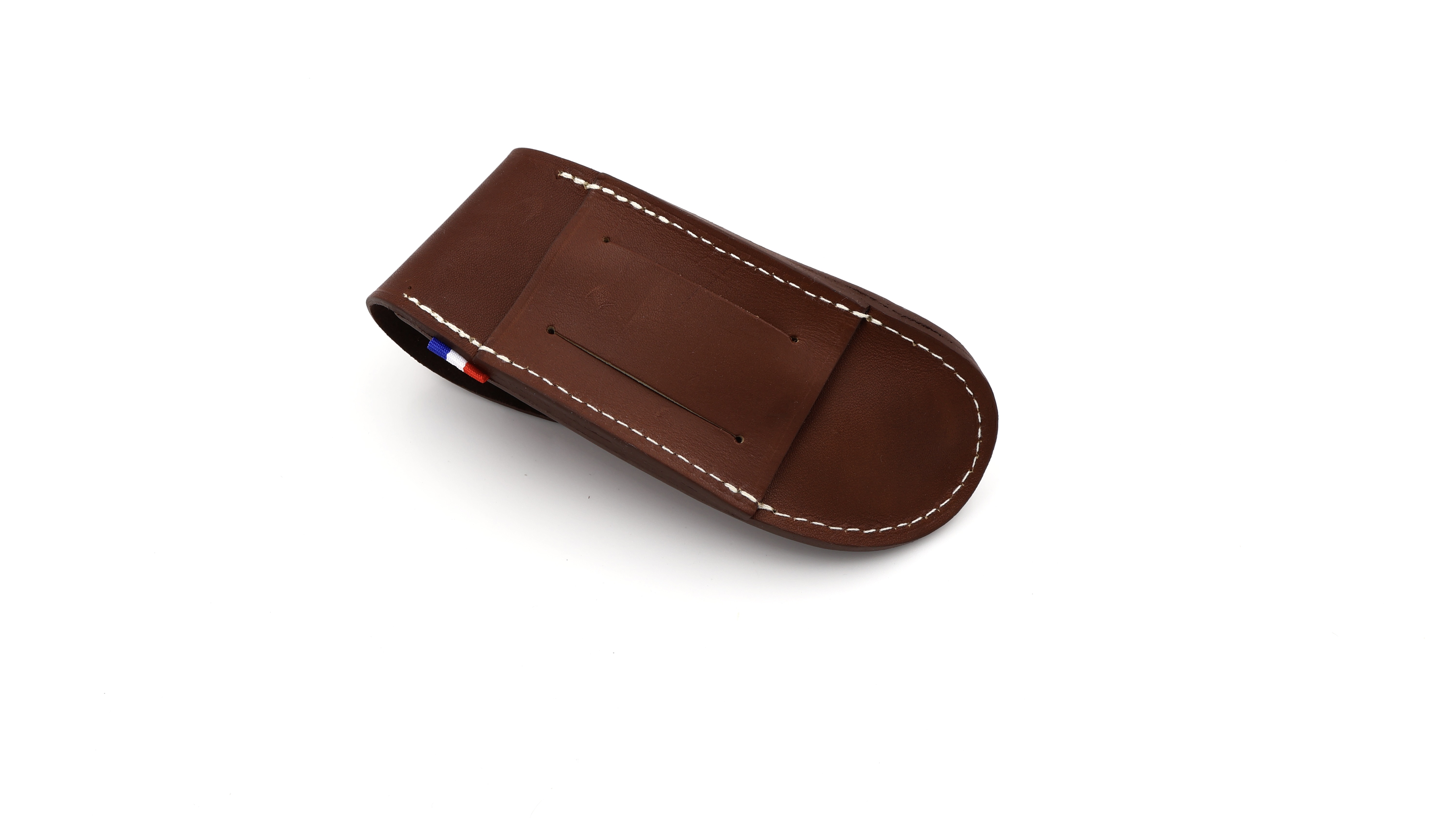 AU SABOT Leder Gürteletui  BARIBAL/AMICU Leder braun