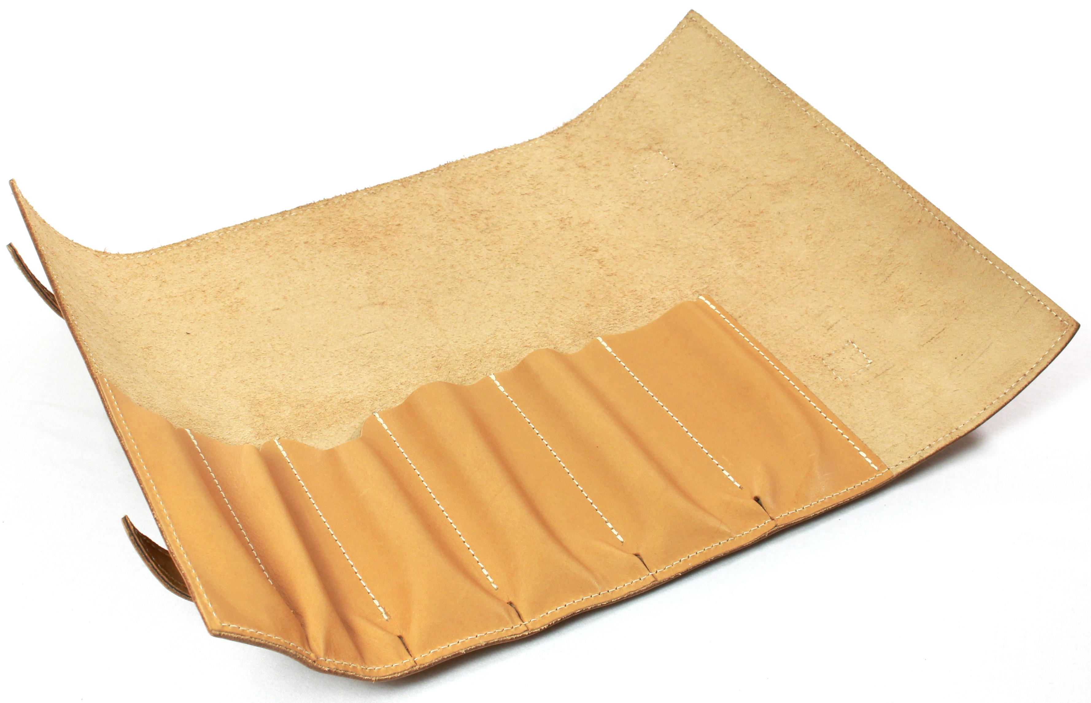 MAX CAPDEBARTHES Messeretasche/Sammeltasche für 6-24 Klappmesser aus Leder