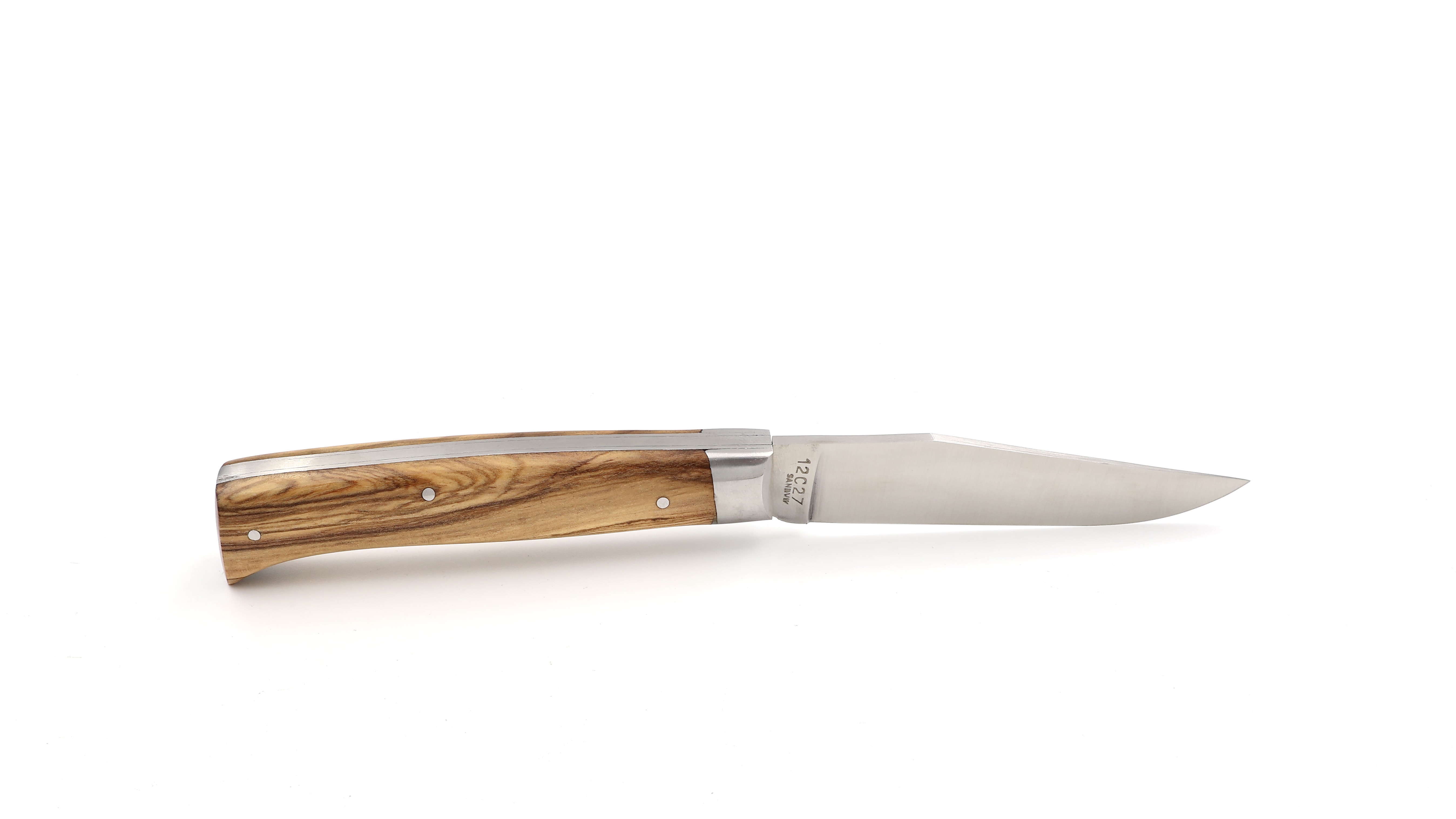 AU SABOT ALPIN with bolster olive wood with engraving