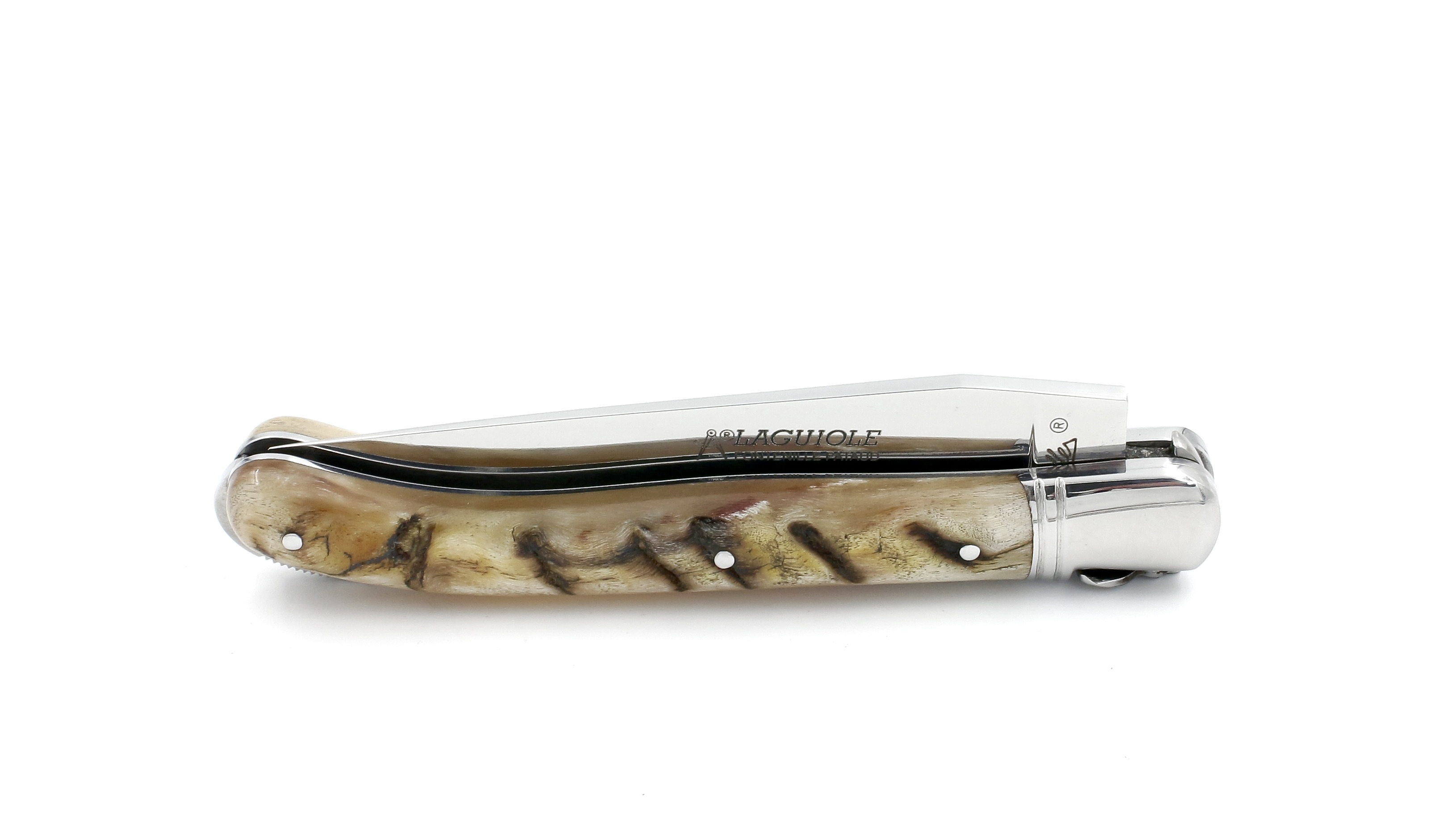 8762BE5D-D320-4F27-BC04-2A030E684553_1_201_a Fontenille Pataud Laguiole NATURE ramhorn 12 cm