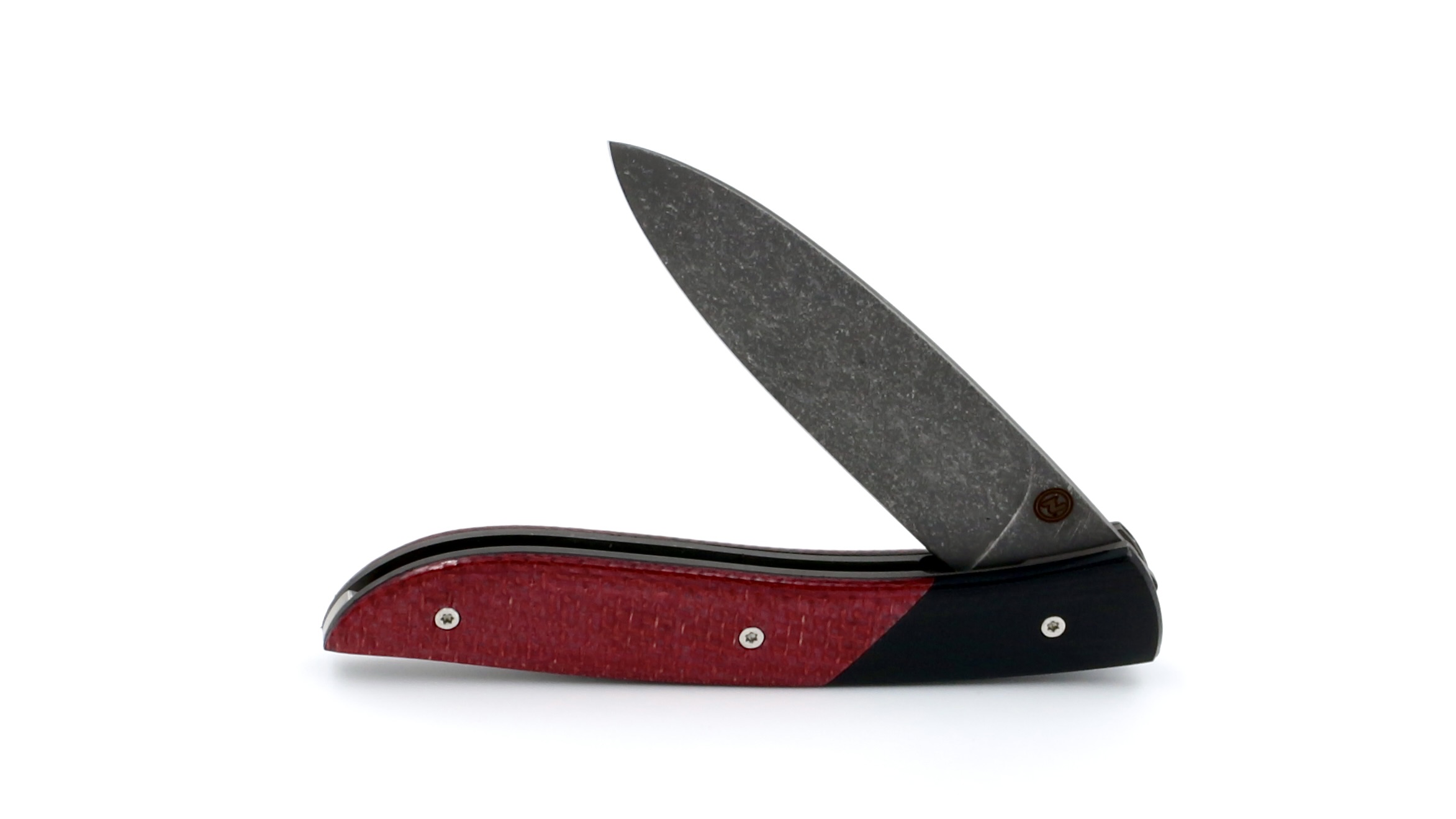 Tim Bernard NÉVÉ G10 und Mikarta stonewashed Klinge 