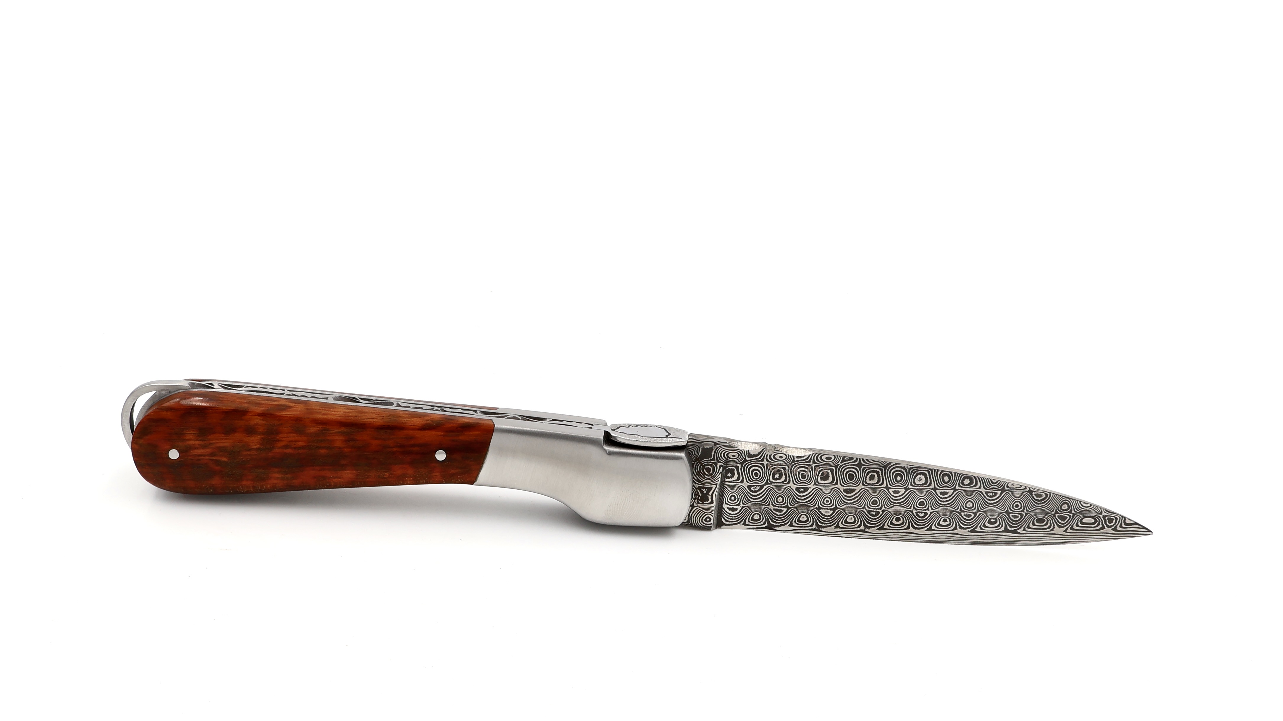 Fontenille Pataud SPERONE damascus amourette wood 12 cm Fontenille Pataud SPERONE damascus amourette wood 12 cm