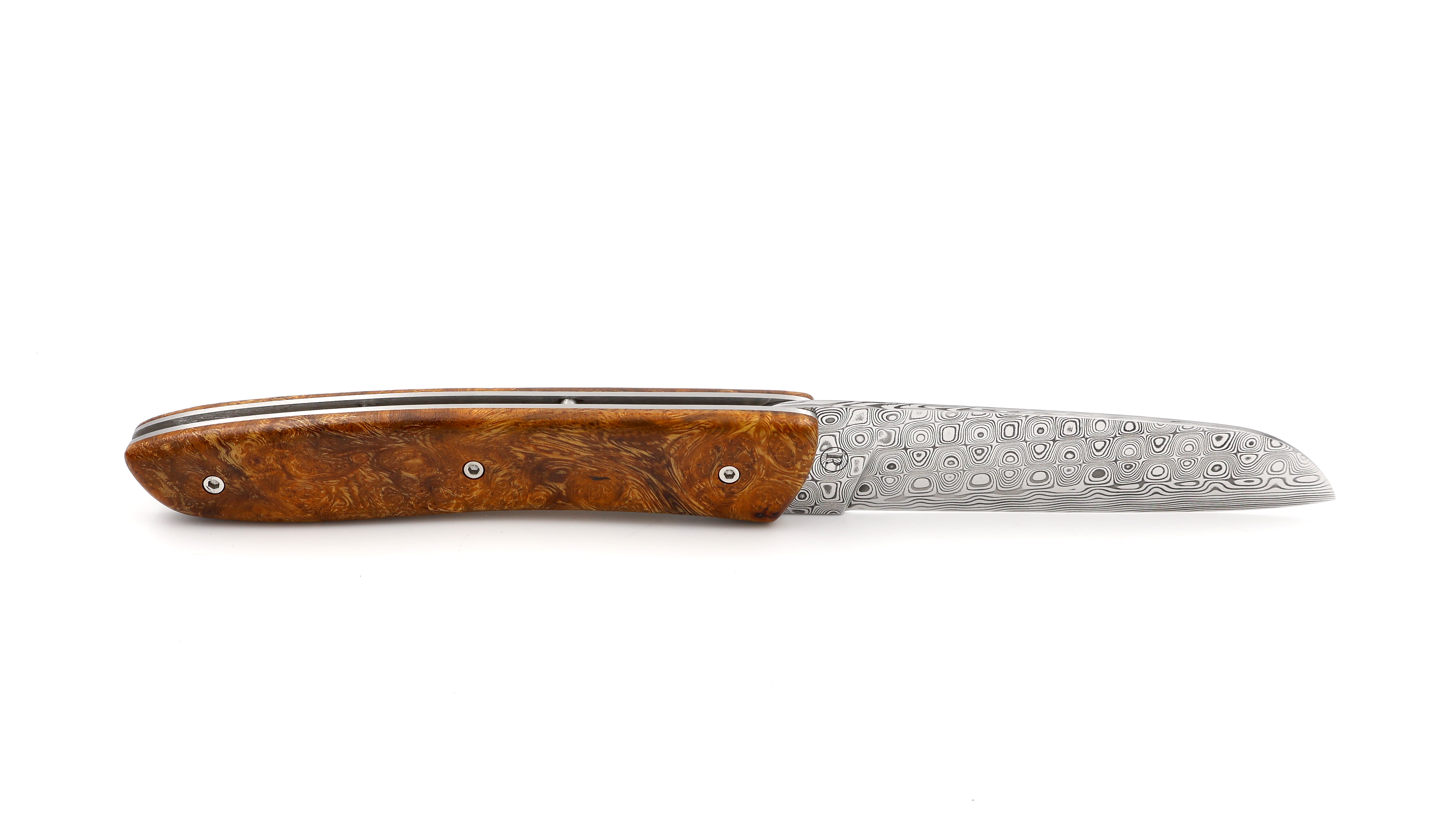 PERCEVAL L08 Damast Wüsteneisenholz Wurzel