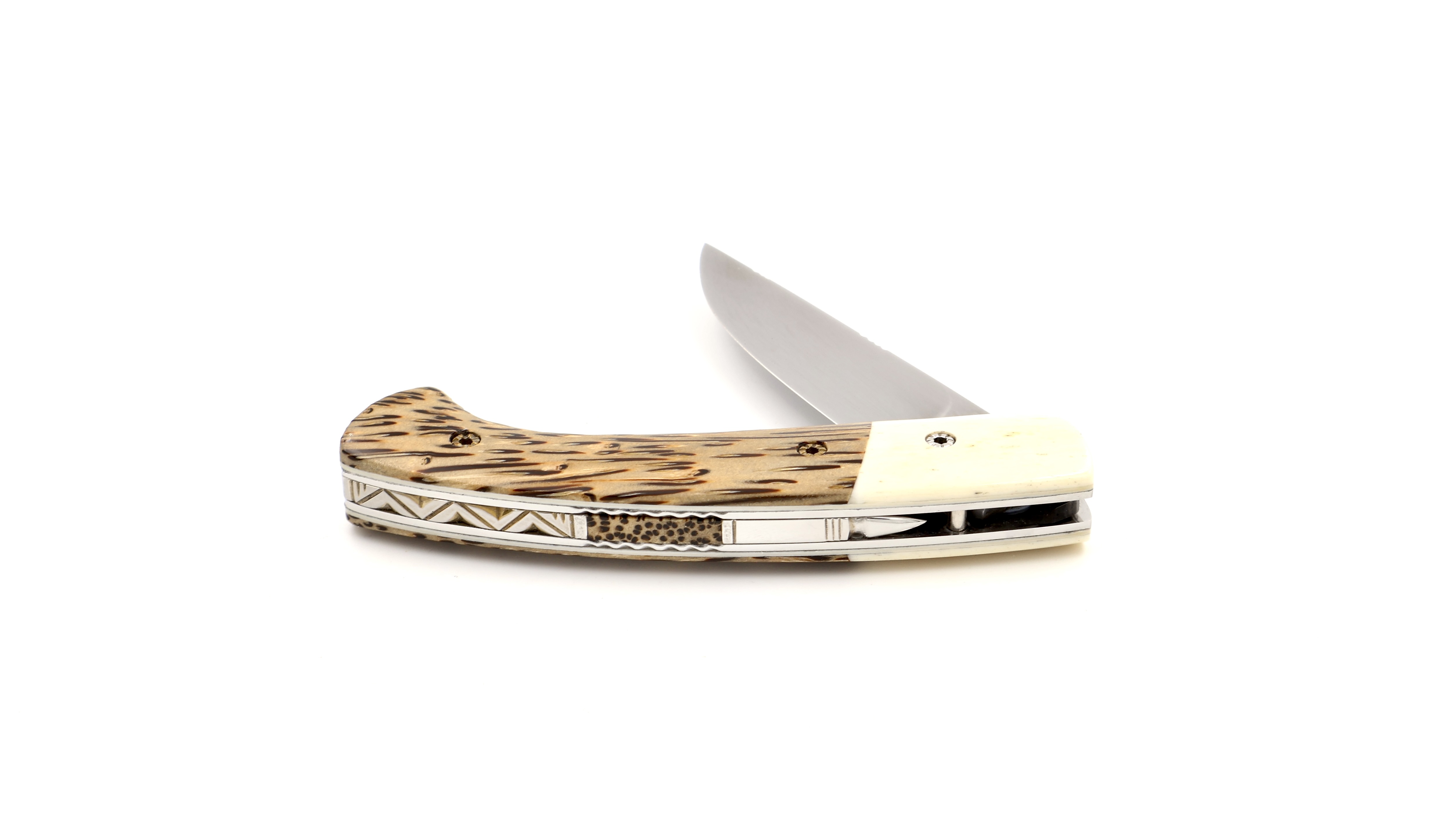 MANU LAPLACE 1515 PETIT  ZULU palmwood and bone 