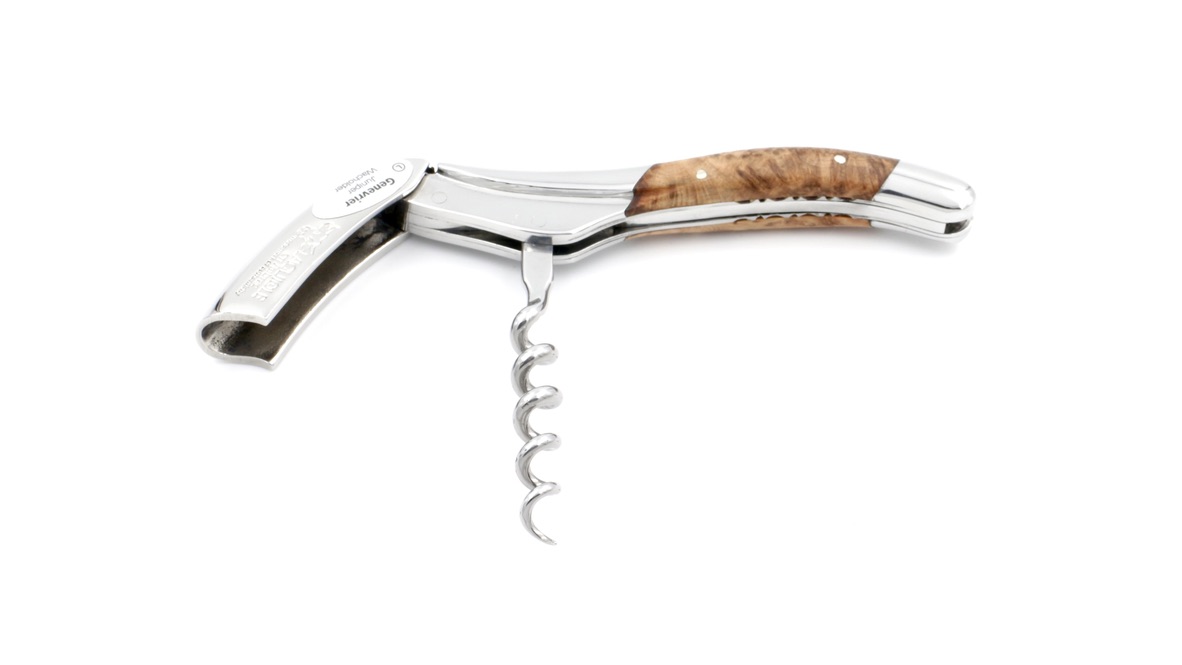 15C11997-C14B-46C0-AC32-9C5C8556D070_1_105_c Laguiole en Aubrac Laguiole Sommelier knife juniper with guillochage, special bee