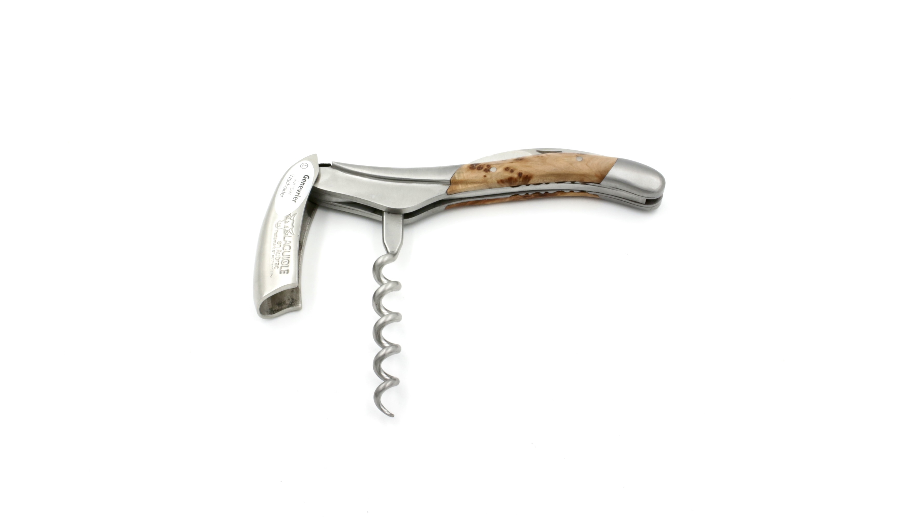 1996CDD6-2B76-4448-8B11-5F04F8599E7B_1_201_a Laguiole en Aubrac Laguiole Sommelier knife juniper with guillochage, special bee