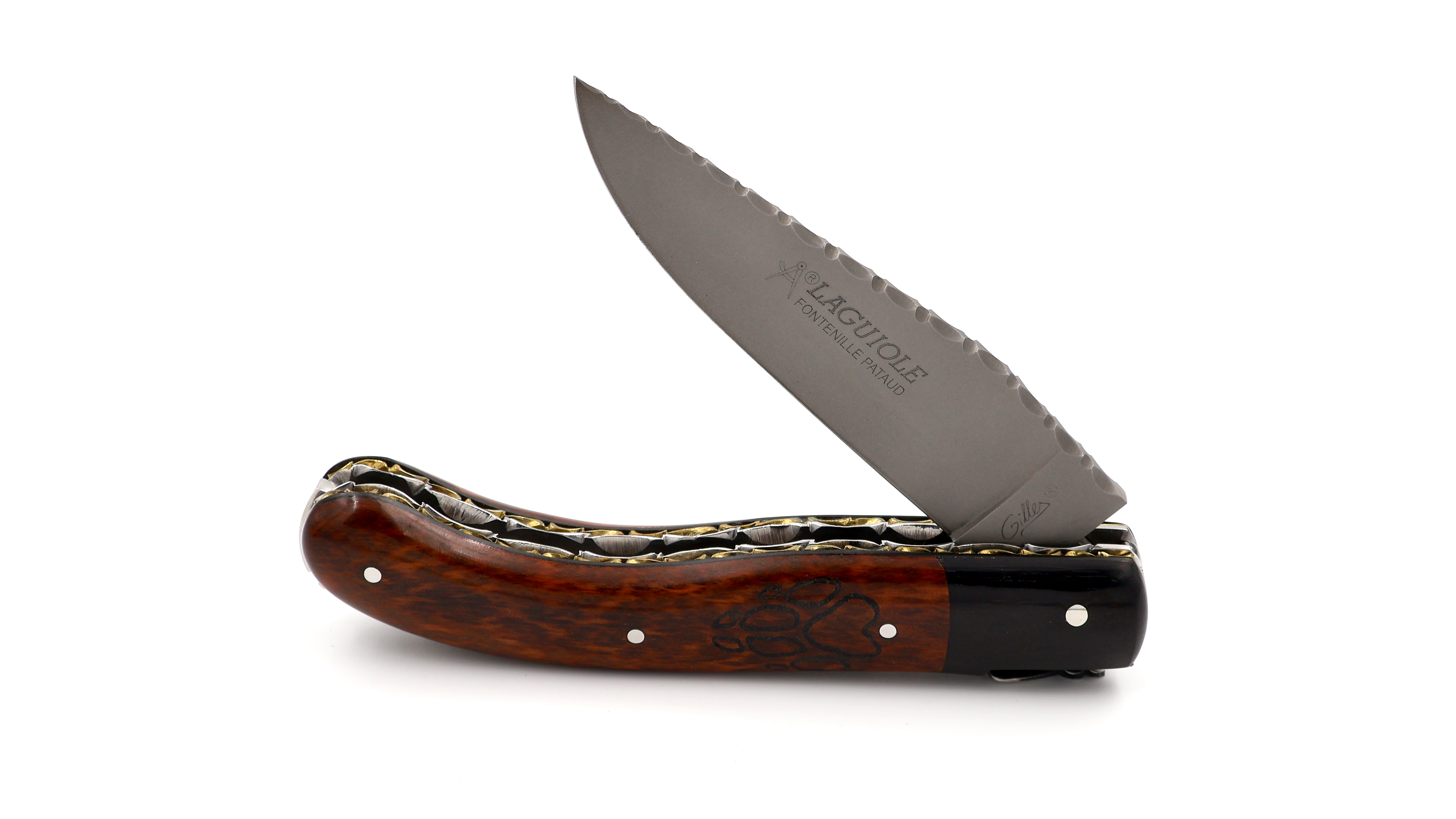 Fontenille Pataud Laguiole SPORT Sondermodell Amourette/Ebenholz 13 cm