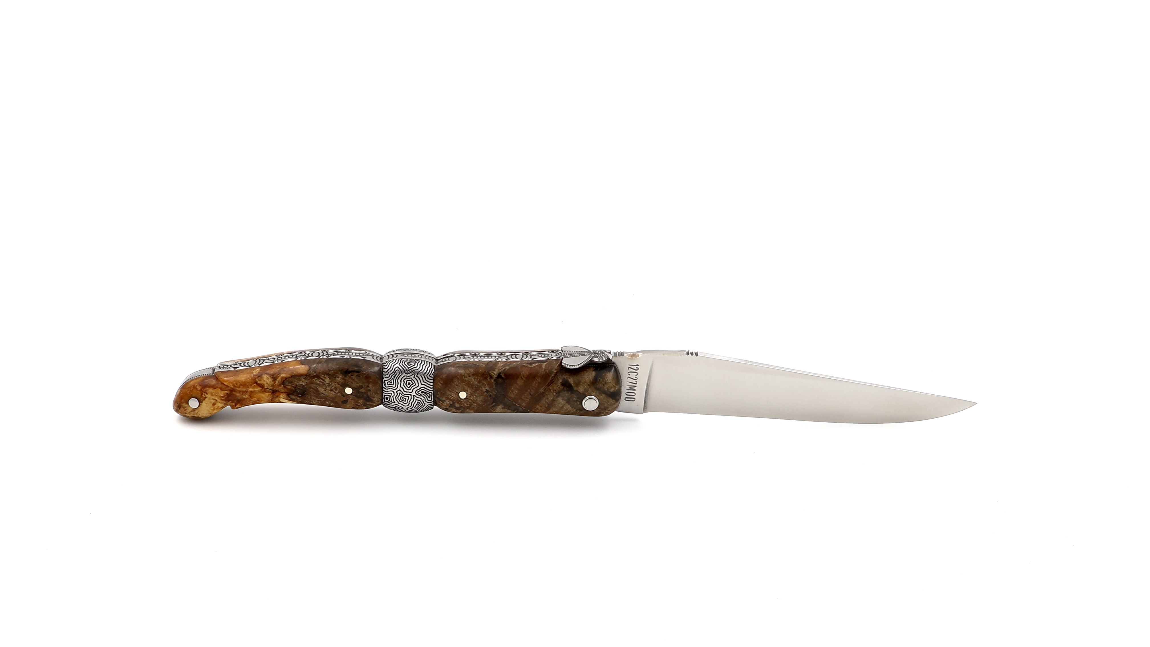 Meisterstück Laguiole en Aubrac Buche Wurzelholz 12 cm  