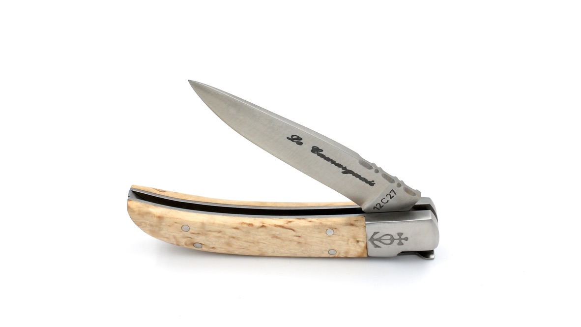 Le Camarguais knife birchwood 10 cm 