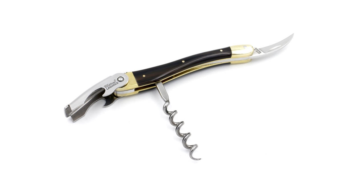 41297E36-4DC7-4E8E-94EC-F28CDD14350F_1_105_c Château Laguiole CLASSIC Sommeliermesser THE FIRST Büffelhorn