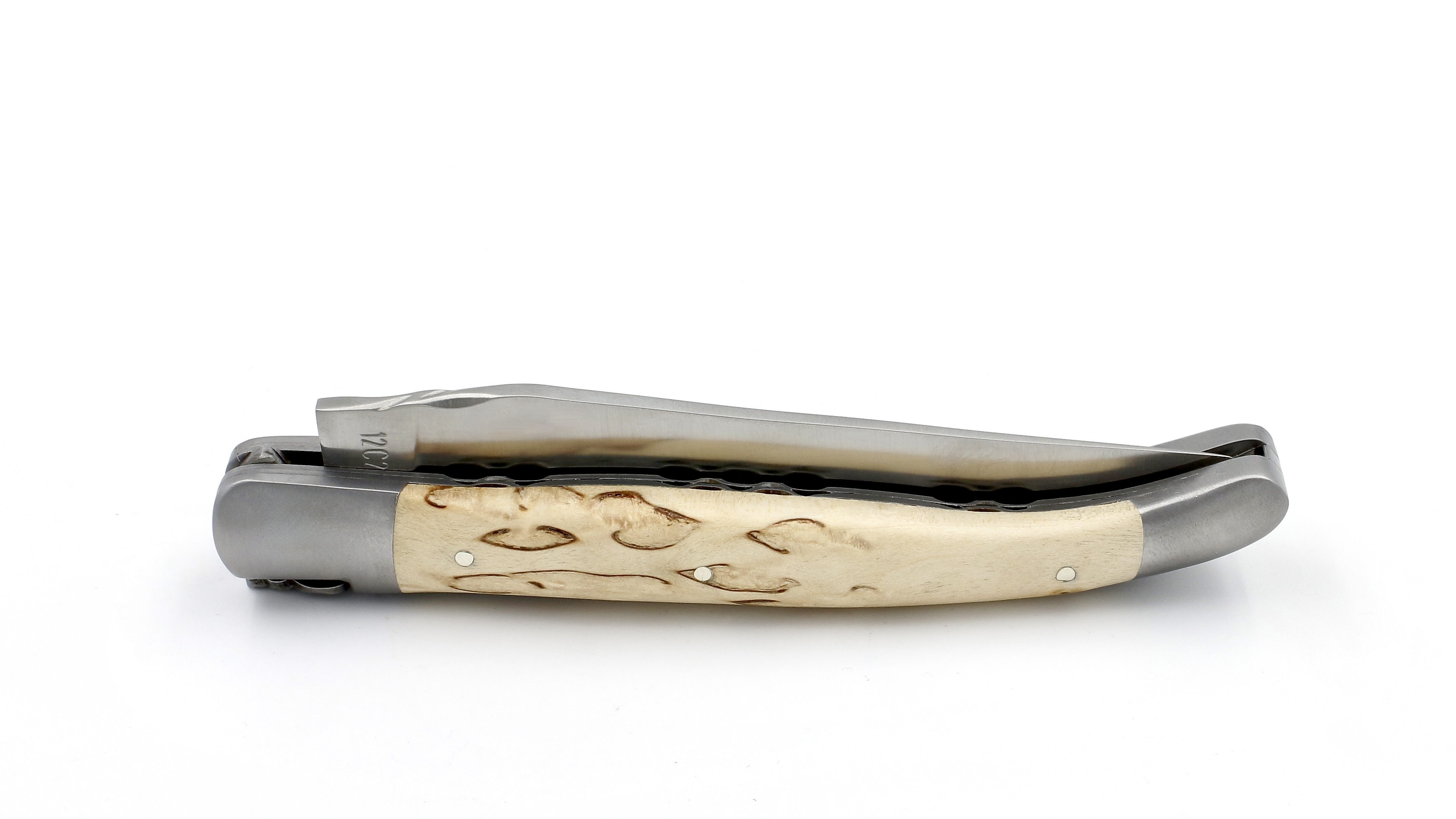 Laguiole en Aubrac Birke Doppelplatine 12 cm Laguiole en Aubrac Birke Doppelplatine 12 cm