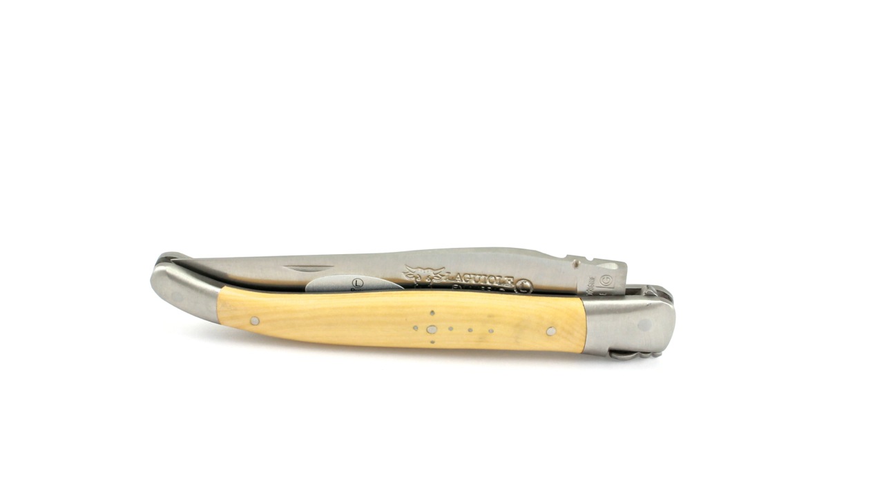 Laguiole en Aubrac Laguiole knife Box wood 12 cm