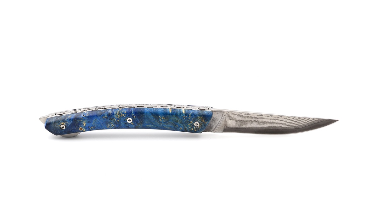 Claude DOZORME Thiers VERROU poplar damascus blade