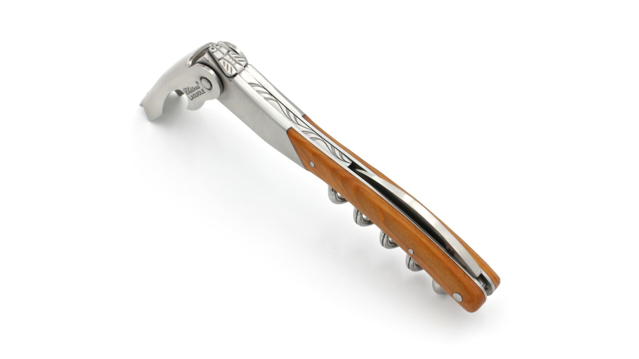 CLVE3031-3 Château Laguiole GRAND CRU Sommeliermesser Versailles Eibe