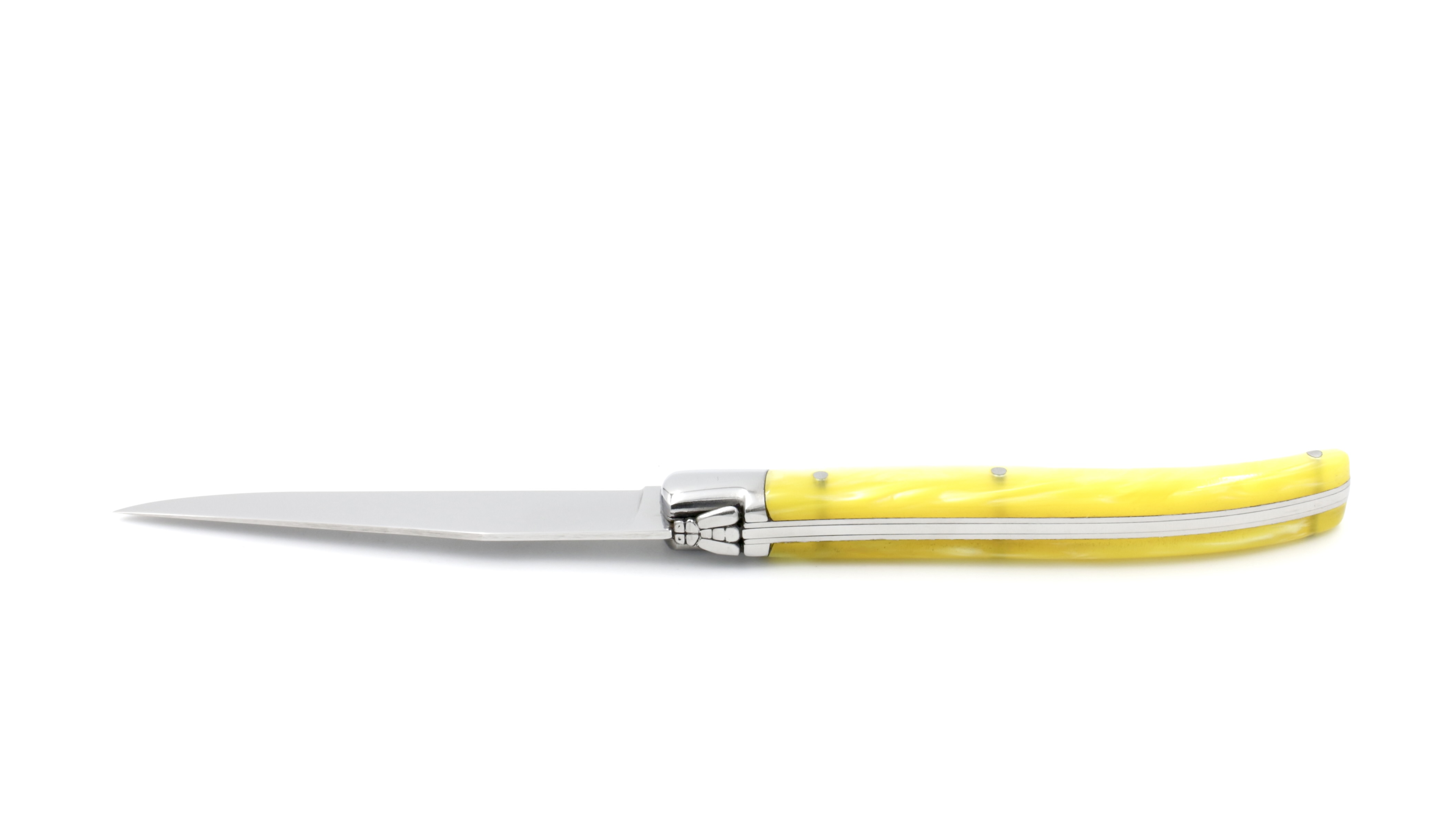 AU SABOT Laguiole steakknife Harmony yellow