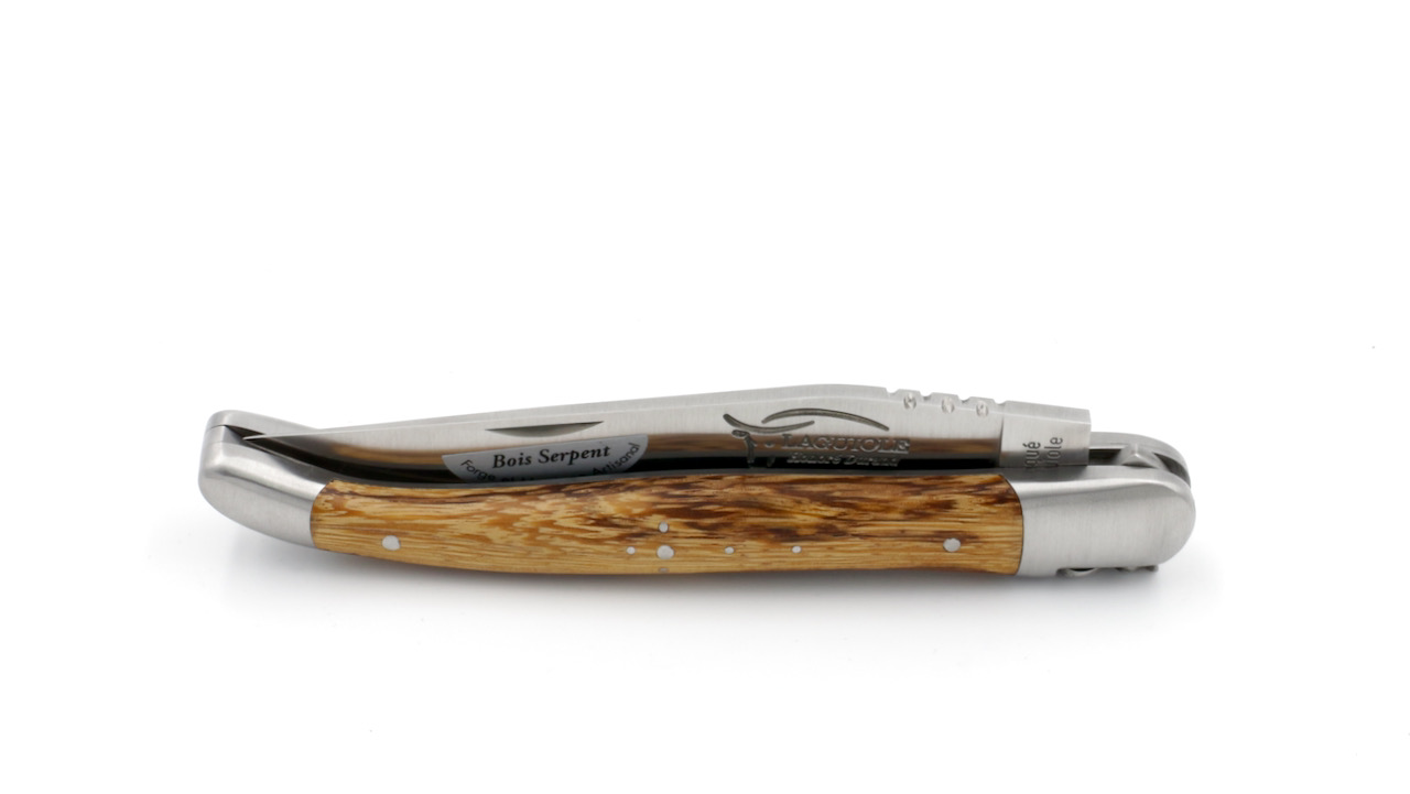 IMG_4500 Honoré Durand Laguiole Prestige Serpent wood 12 cm