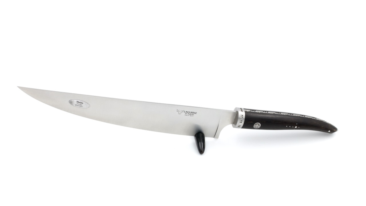 Laguiole en Aubrac Kochmesser Gourmet Ebenholz 25 cm 