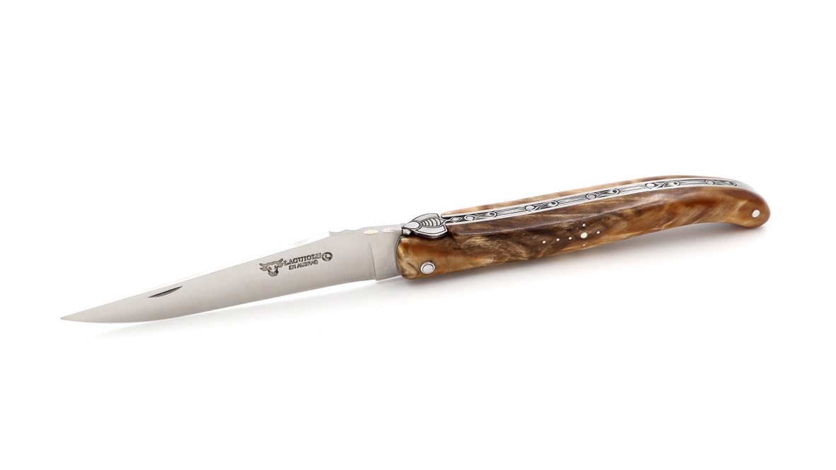 Meisterstück Laguiole en Aubrac Pappelgabel Holz 12 cm 