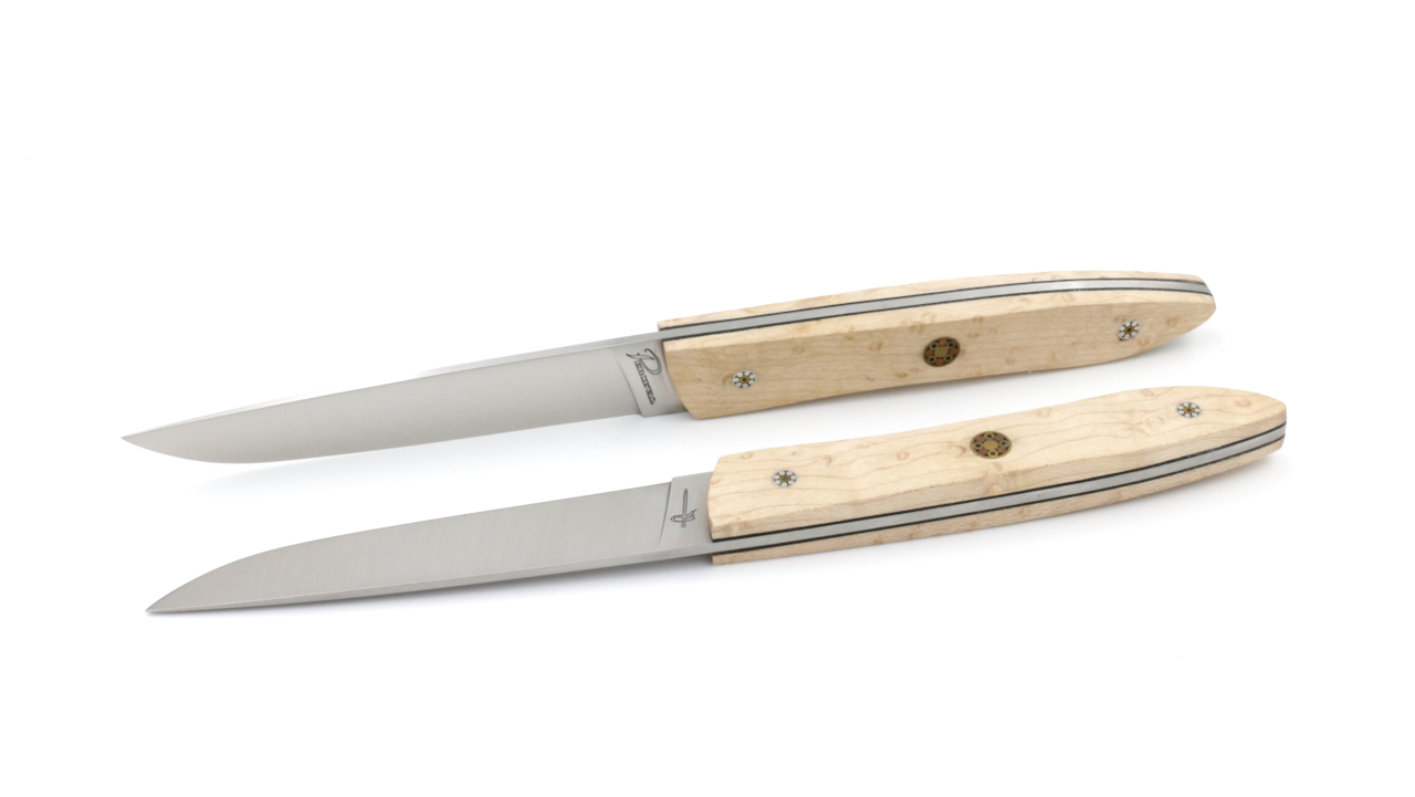 PERCEVAL Adret Steak knives Set of 2 maple