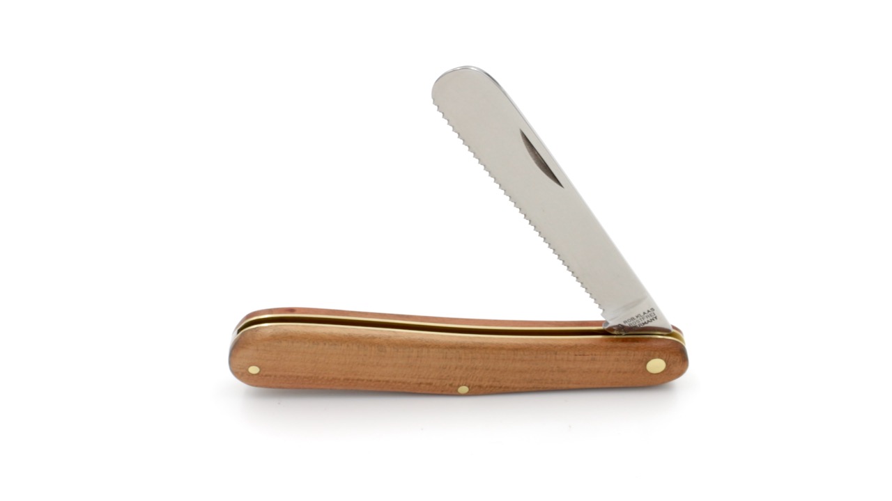 4136-268-3 Robert Klaas Taschen Obst- und Brötchenmesser Pflaumenholz