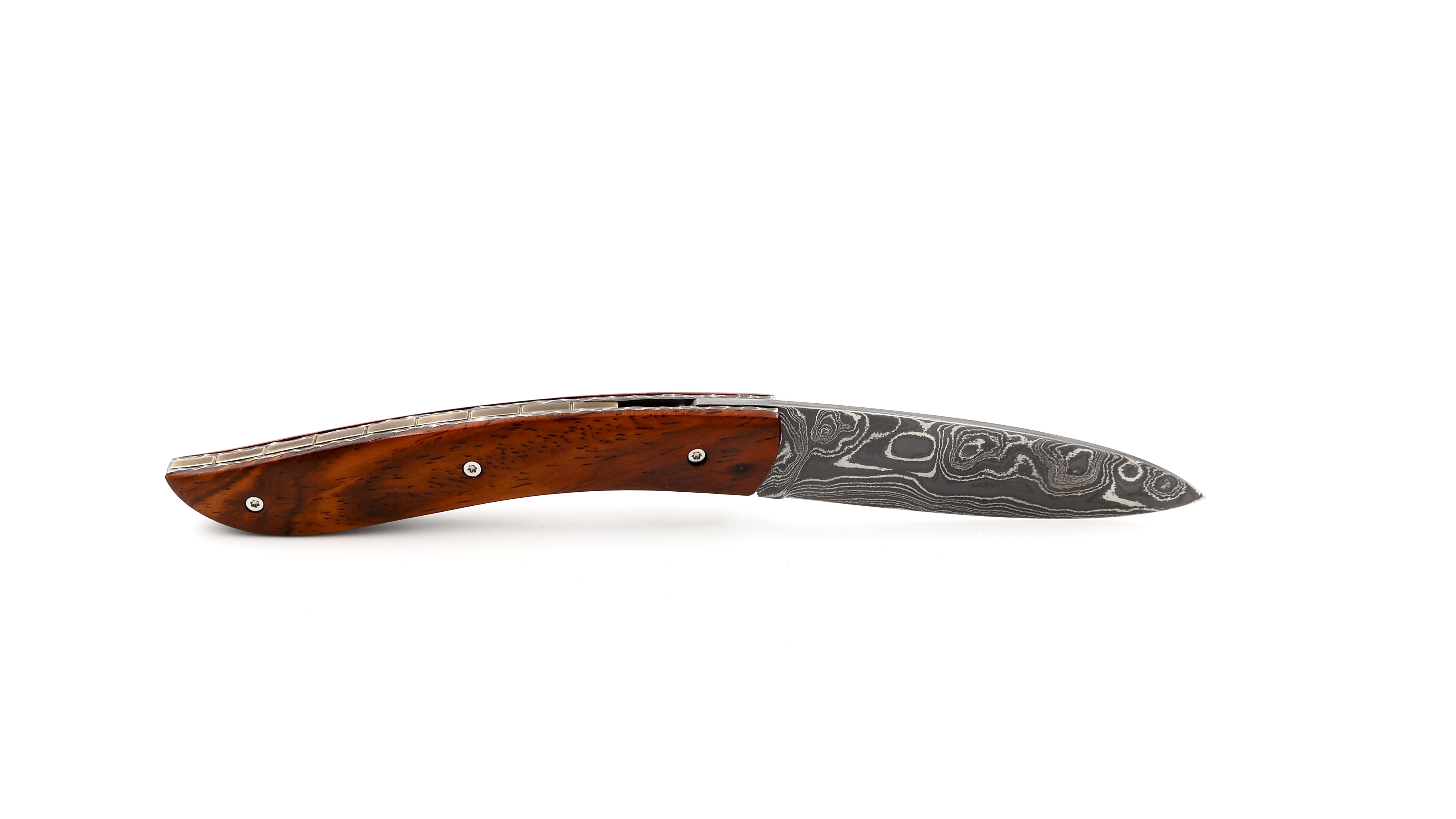 Tim Bernard NÉVÉ Cocobolo Holz Damastklinge  