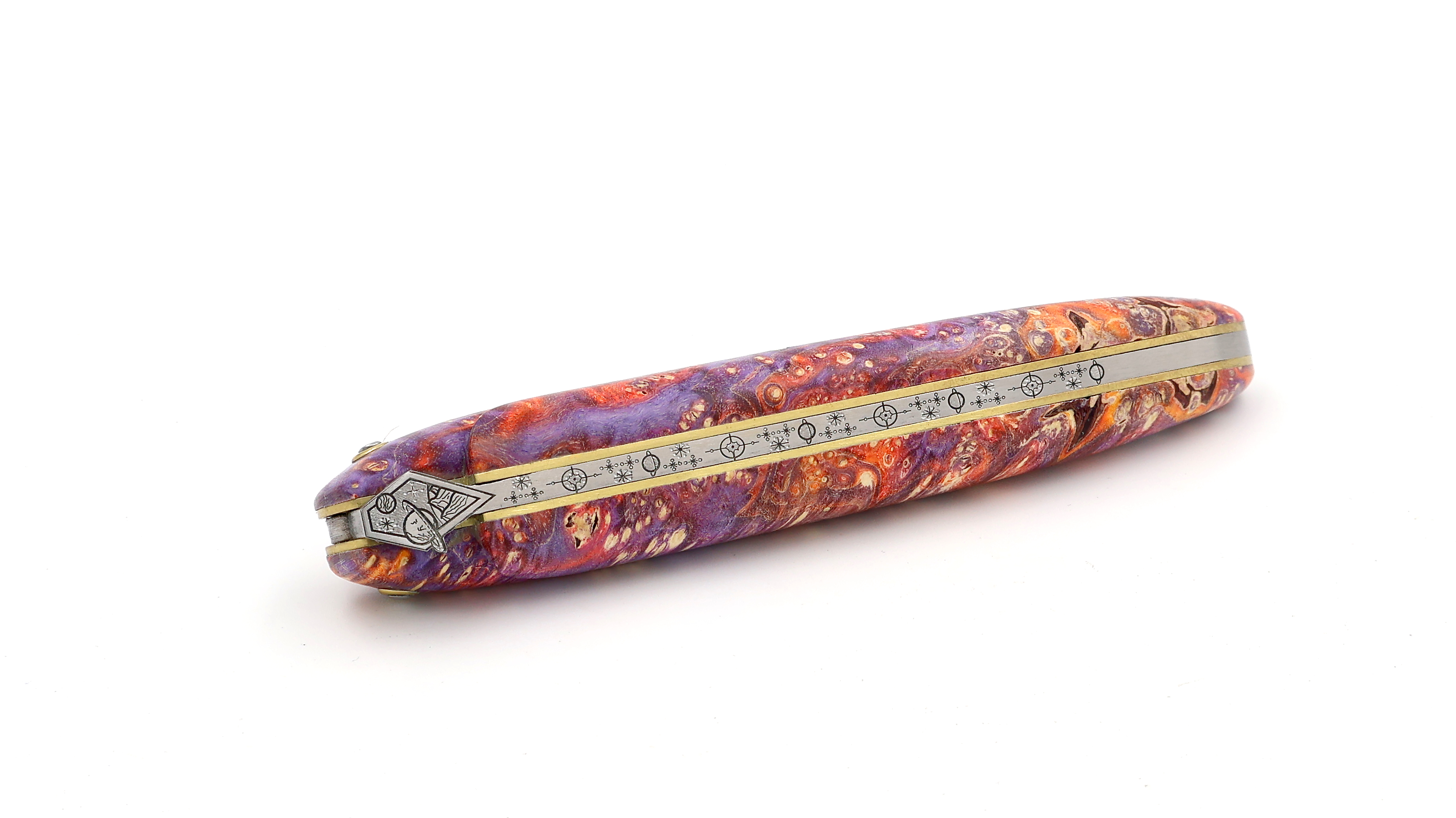 Laguiole en Aubrac Biene WELTRAUM Holunder Wurzelholz 12 cm