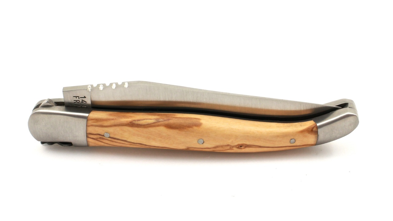 Durand-Olive-matt-3 Honoré Durand Laguiole Prestige Olive 12 cm