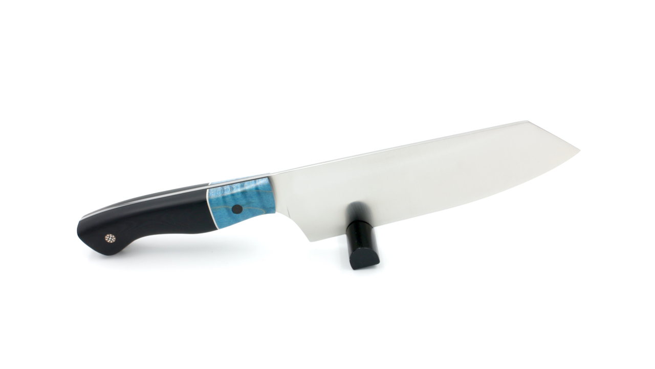 VT-EmAI01-B-1 KLEOS Prestige Kochmesser BUNKA stabilisierte Buche /G10 Klinge 14C28N