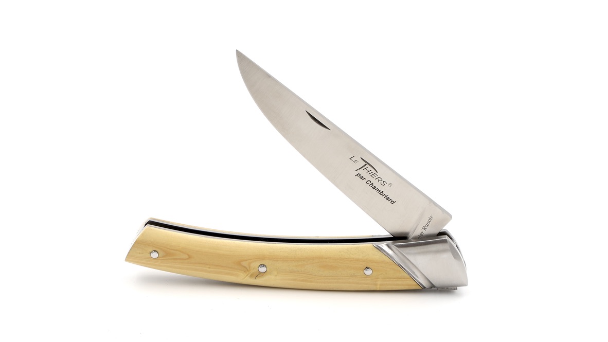 Chambriard Thiers knife  Unique piece COMPAGNON boxwood