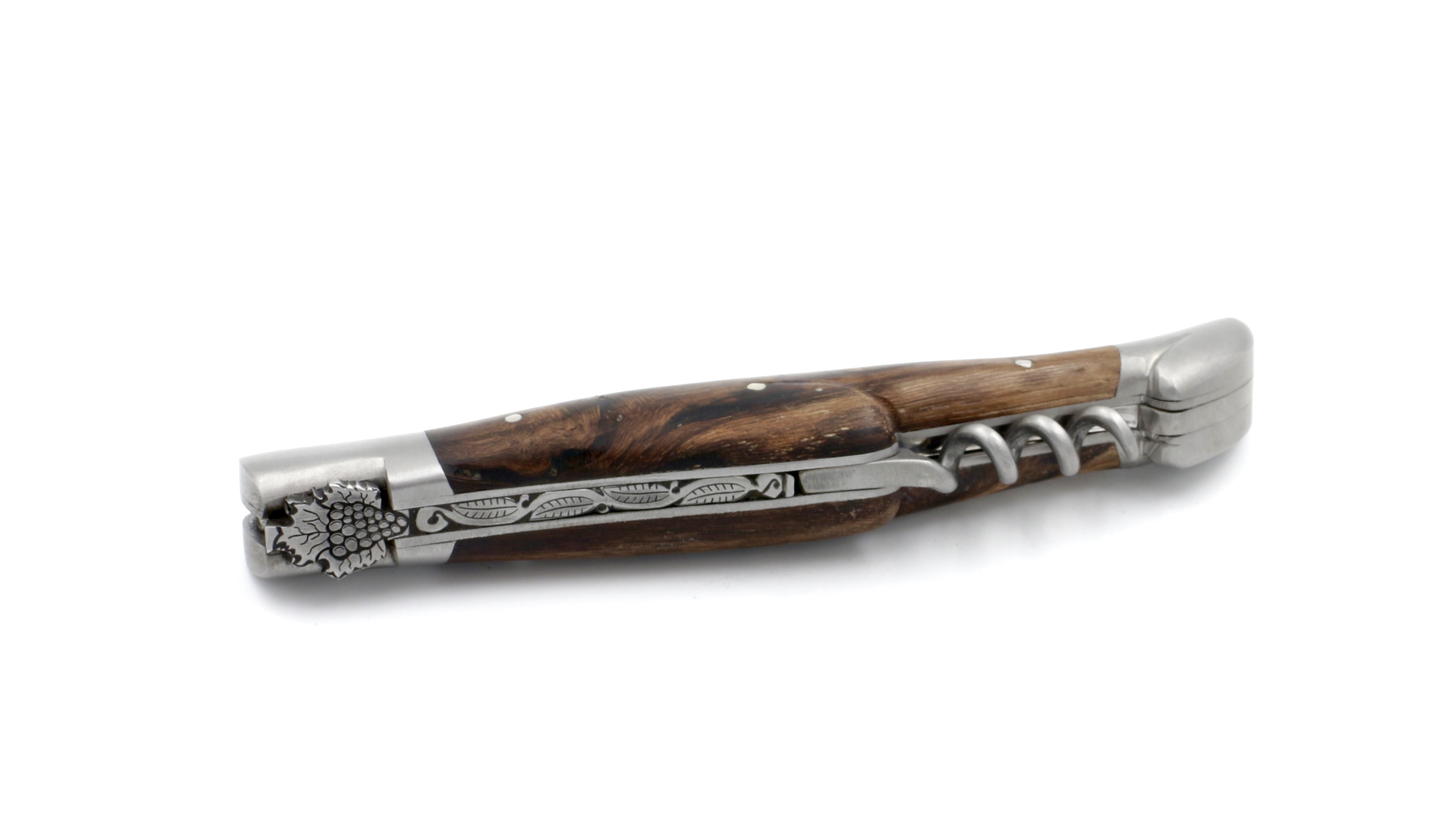 9CBCE019-51DD-4FAE-80FE-467336EEE059_1_201_a Laguiole en Aubrac Biene Weinrebe Weinstock mit Korkenzieher 12 cm