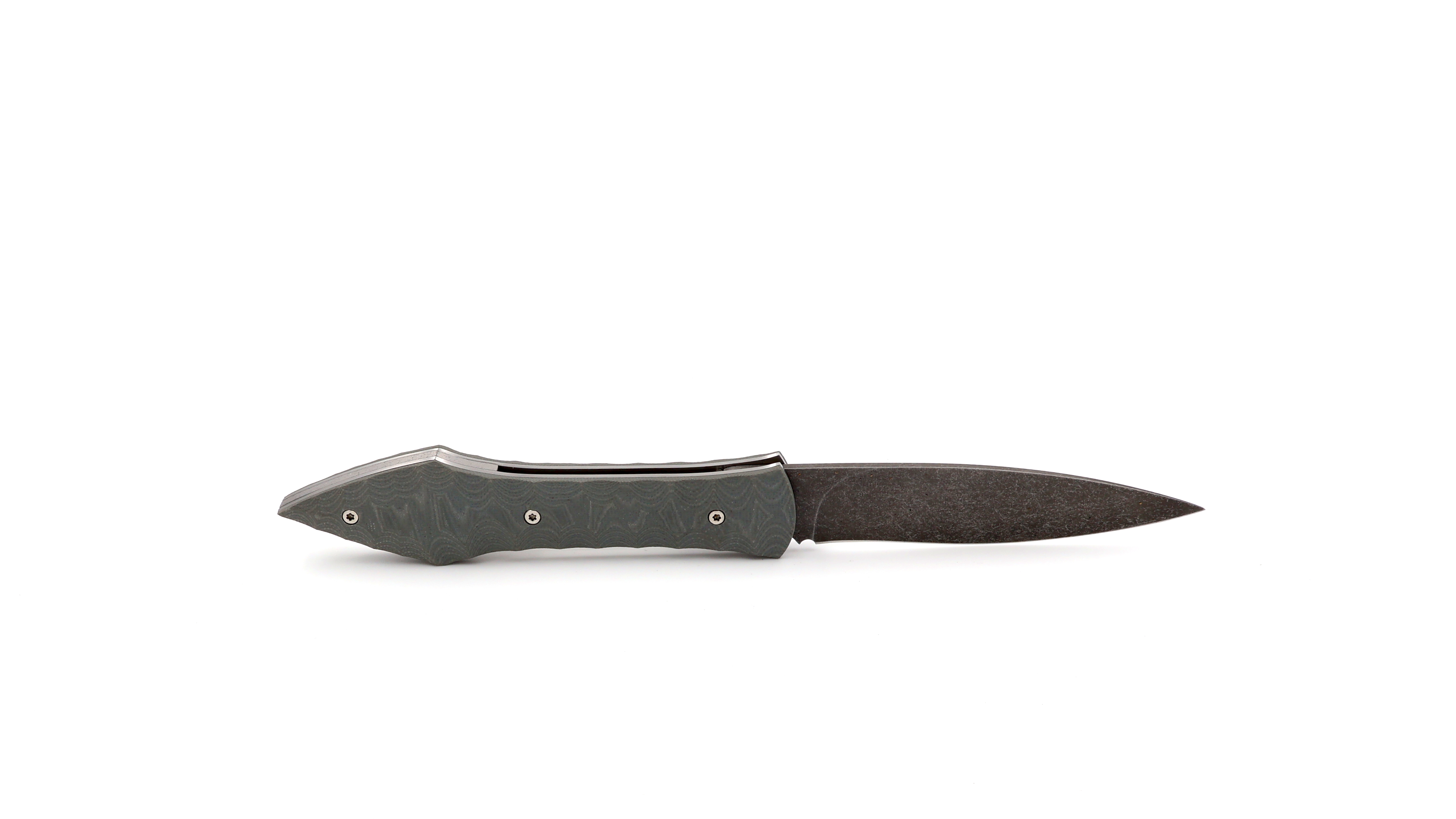 LARAUD Blades  L’Oegopsyde facettiertes G10 grau LARAUD Blades  L’Oegopsyde facettiertes G10 grau