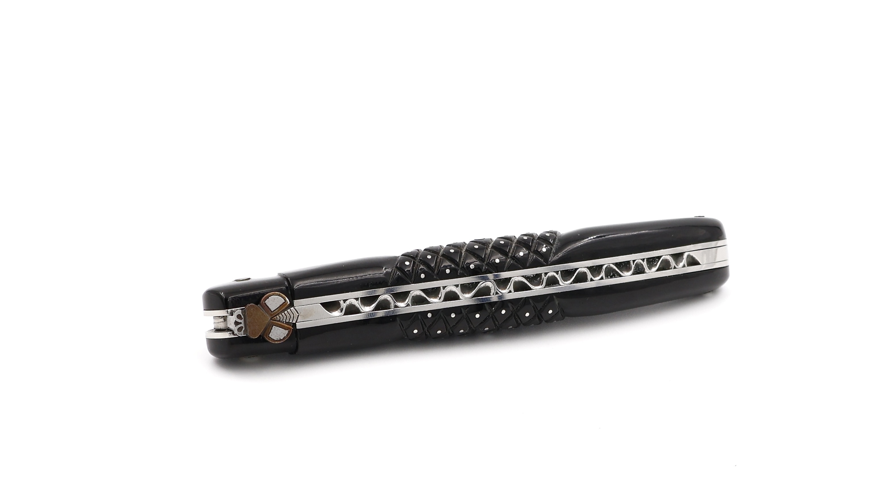 Fontenille Pataud Laguiole AIGUILLES (Needles) buffalo horn  12 cm