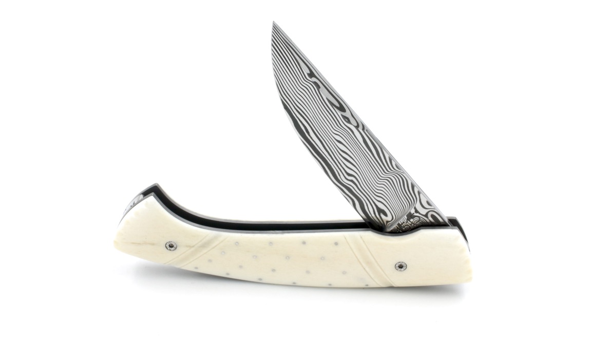 MANU LAPLACE 1515 NEW INUIT CLOUTÉ bone damascus